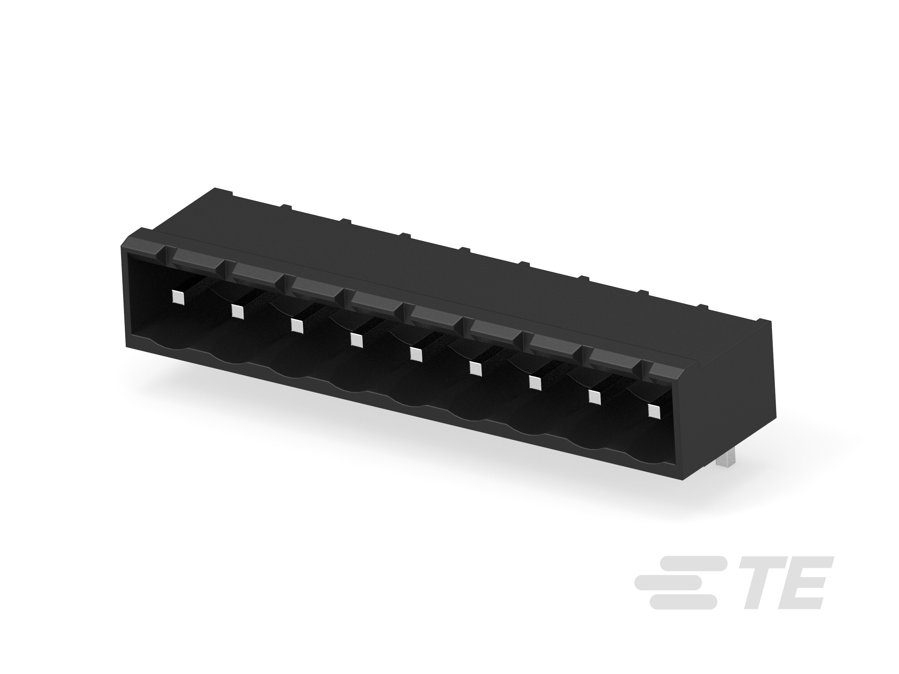 9POS 5.08MM CE R/A HDR,TRM BLK-796639-9