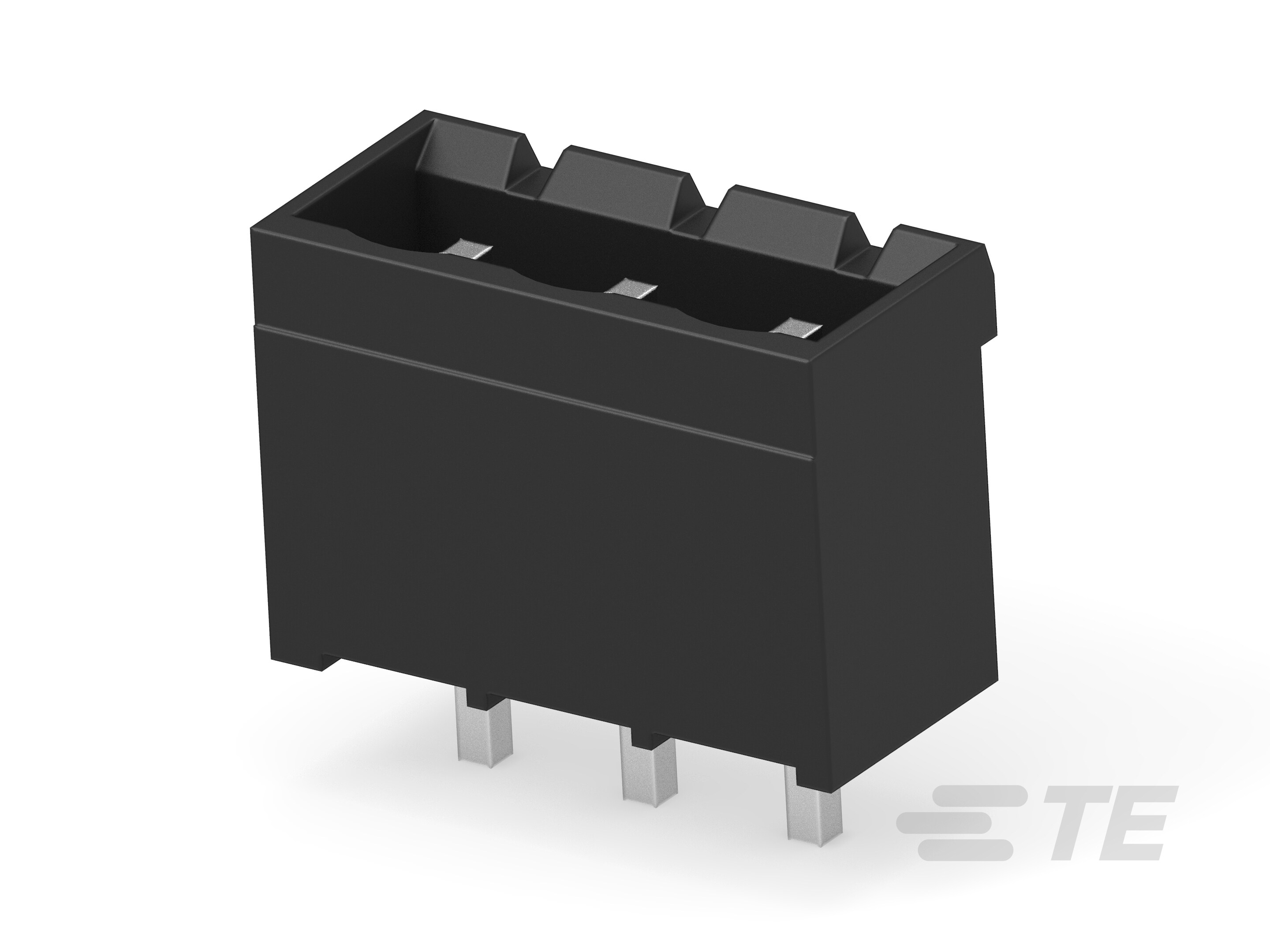 3POS 5.0MM CE VRT HDR,TRM BLK-796643-3