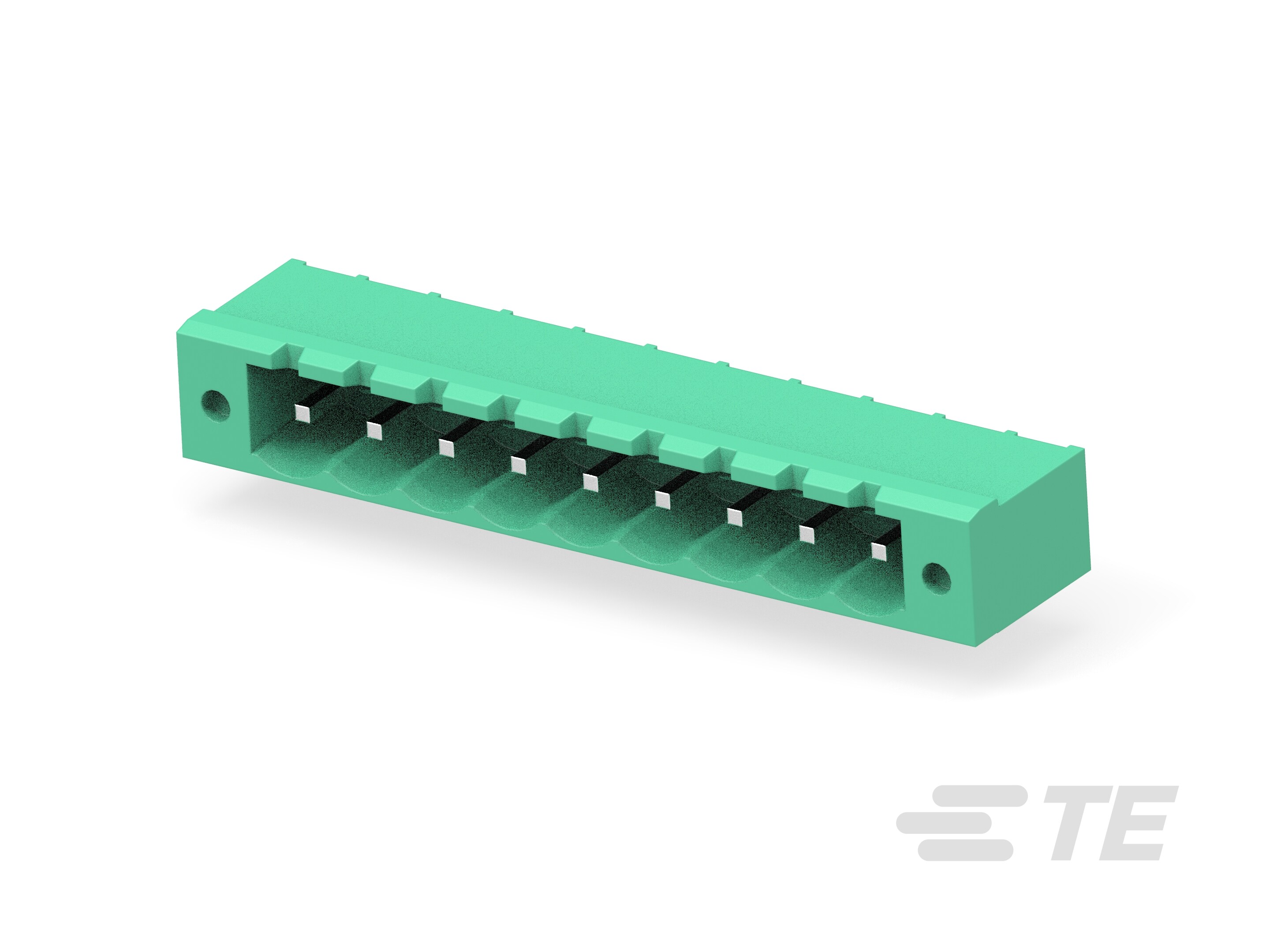 9P TB HDR,RT ANG,LCK SCRW FLG, 5.0-796864-9