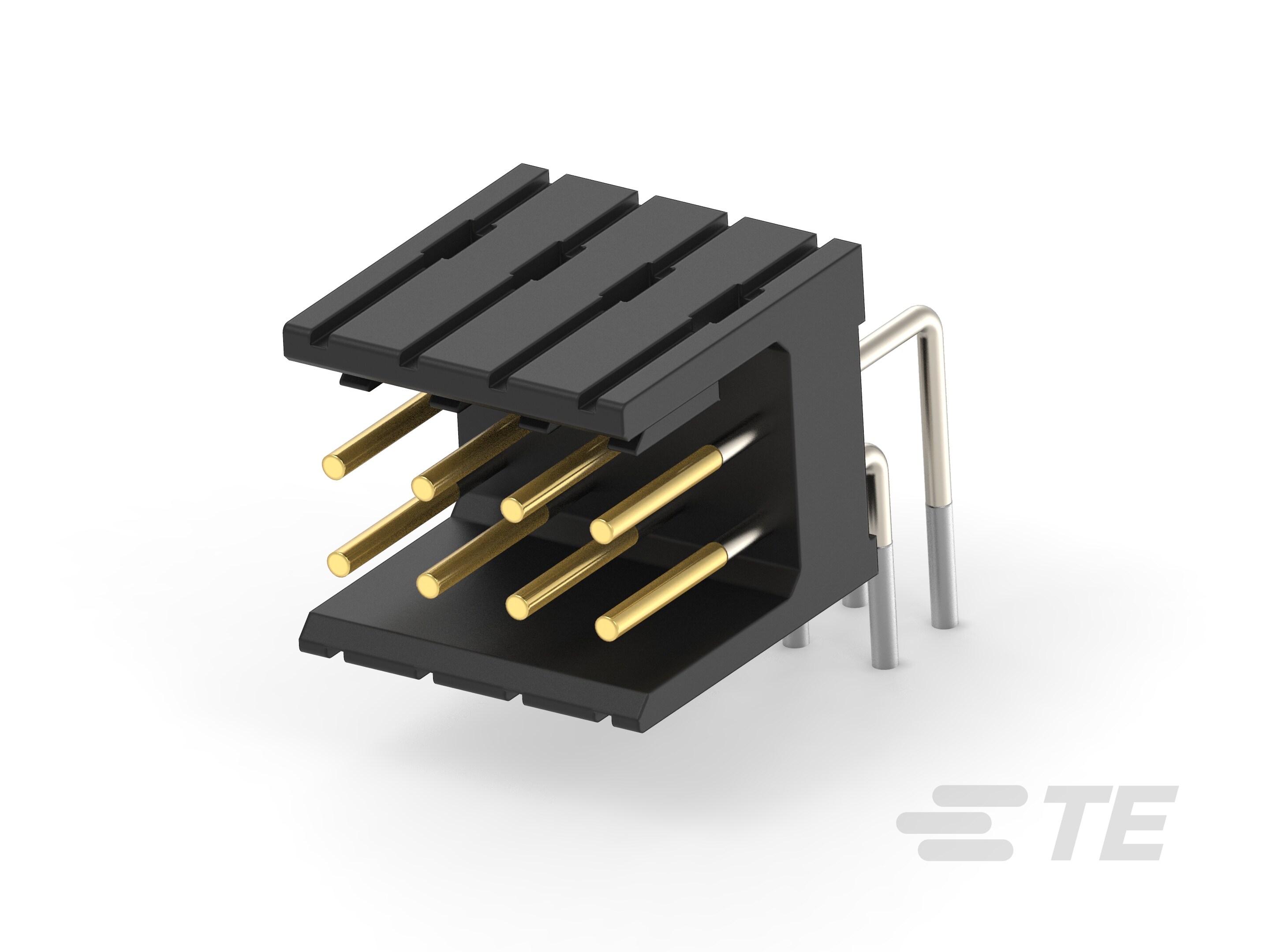 2X4P MOD II SHROUDED HEADER, RT ANG-829540-4