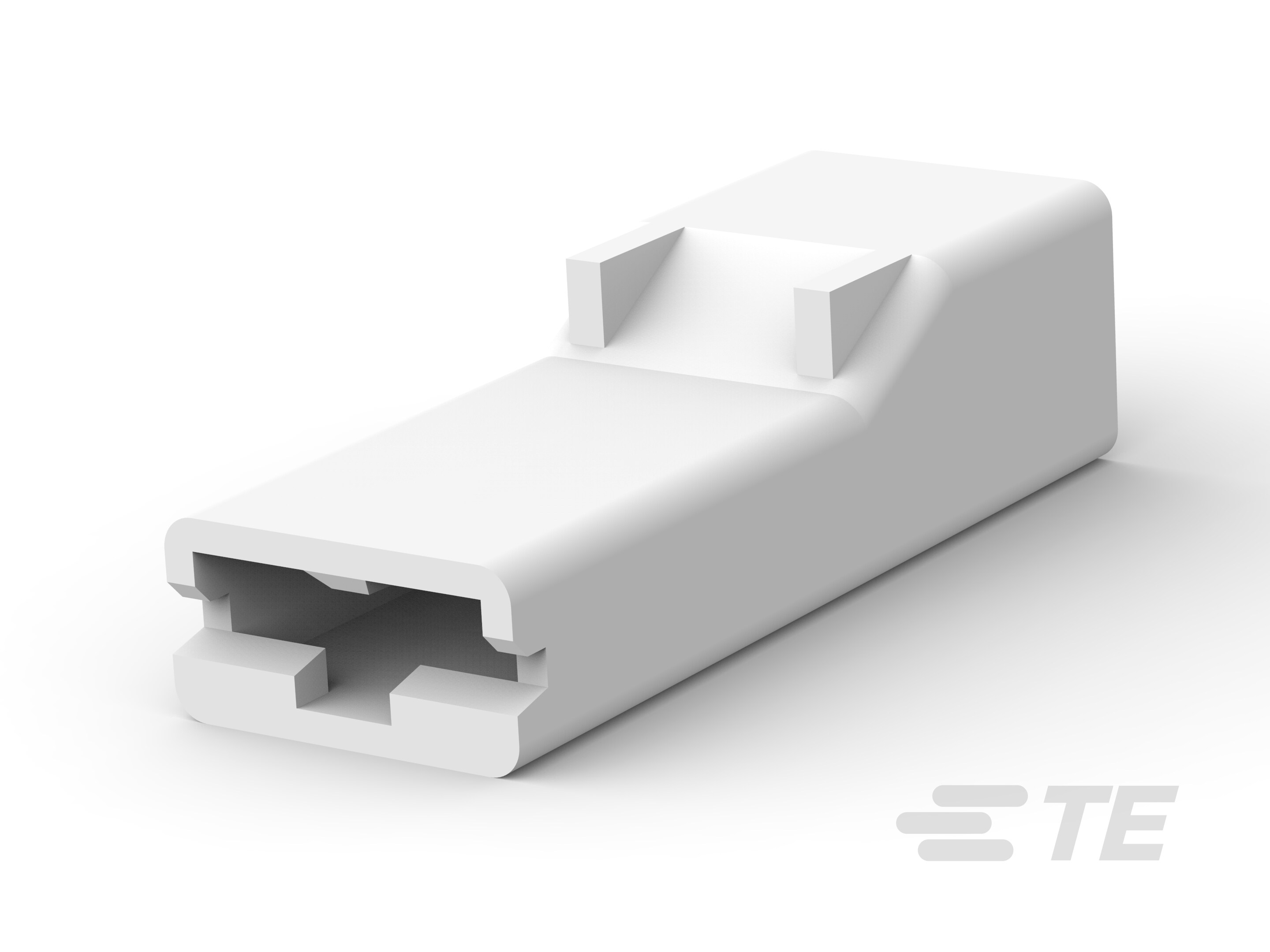 187 FASTON HSG. REC. 1P NATURAL-880488-2