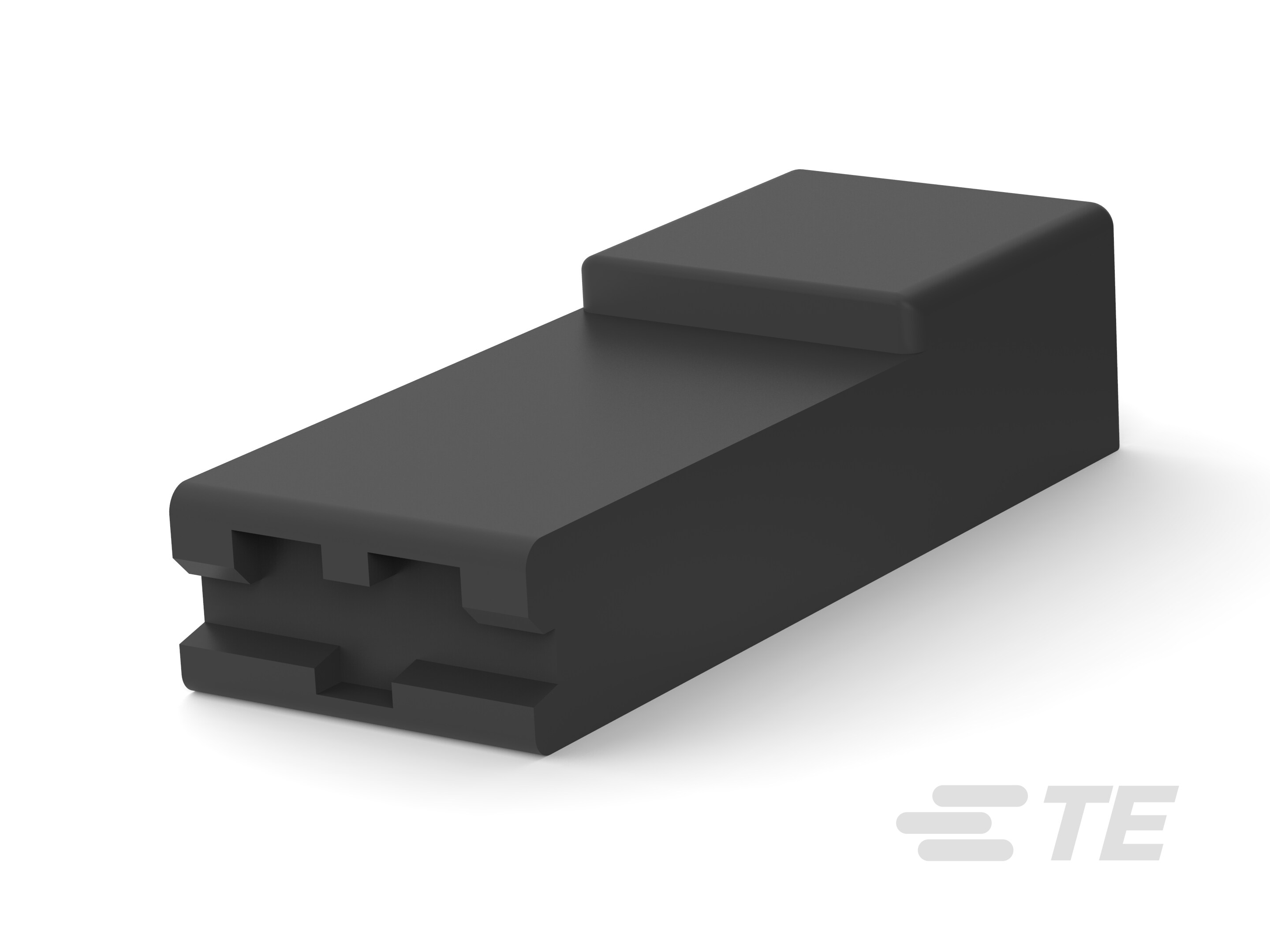 250 FASTON HSG. REC. 1P BLACK-926539-3
