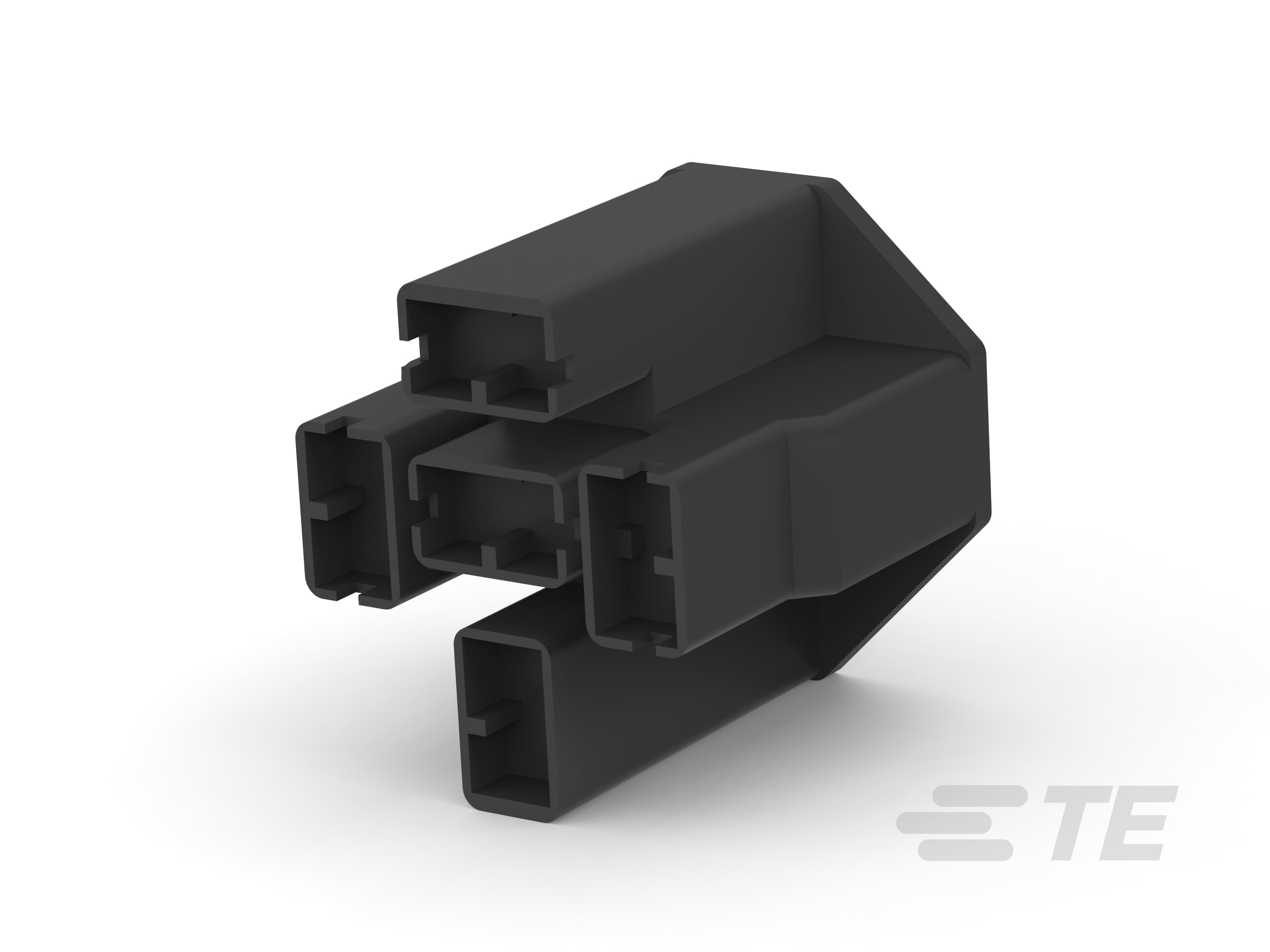 PL HOUSING 0.6 PA 6.6 + PE-GF13 BLACK-927076-1