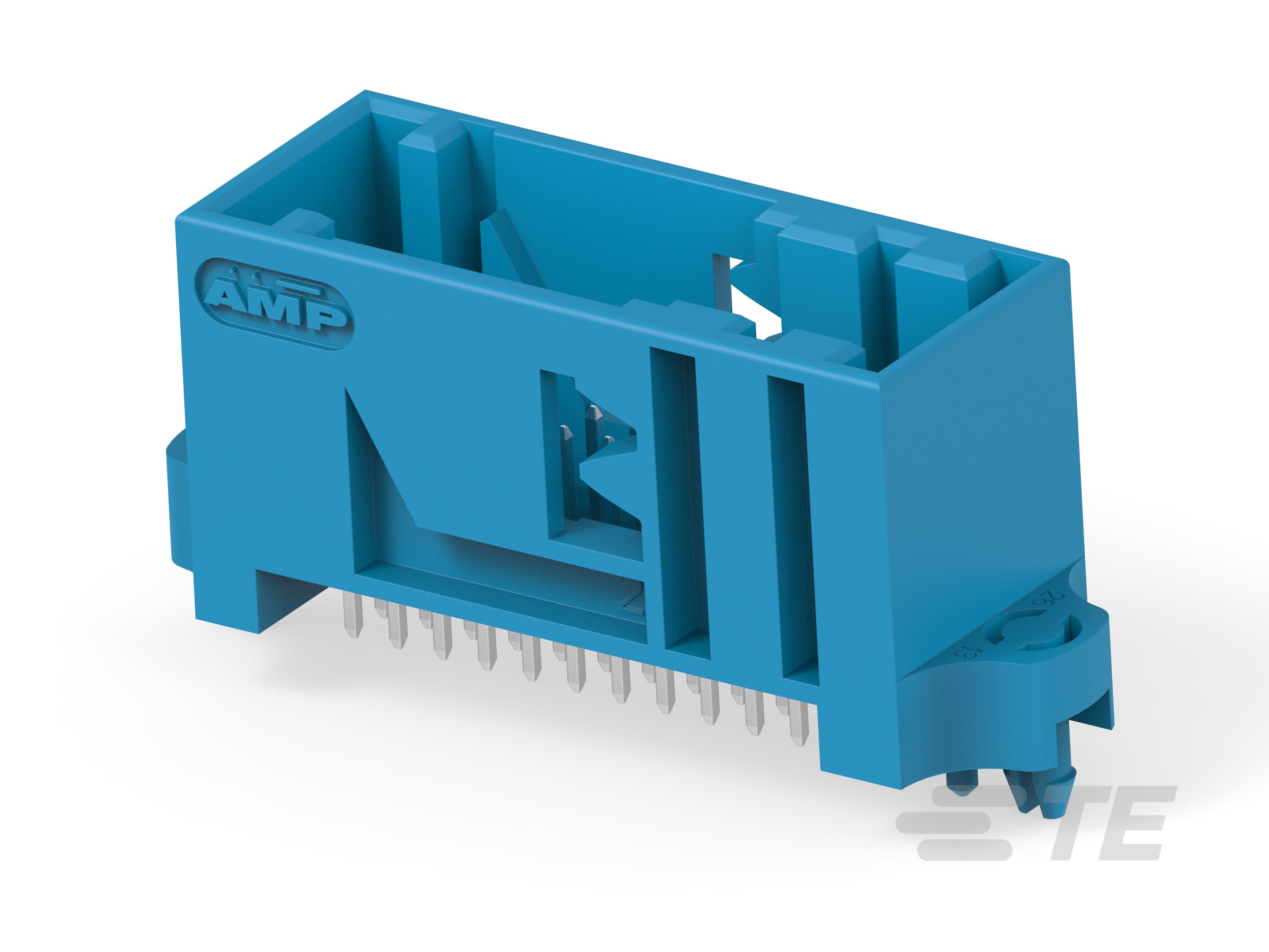 26pos MQS .63 header 180deg THR-953472-2