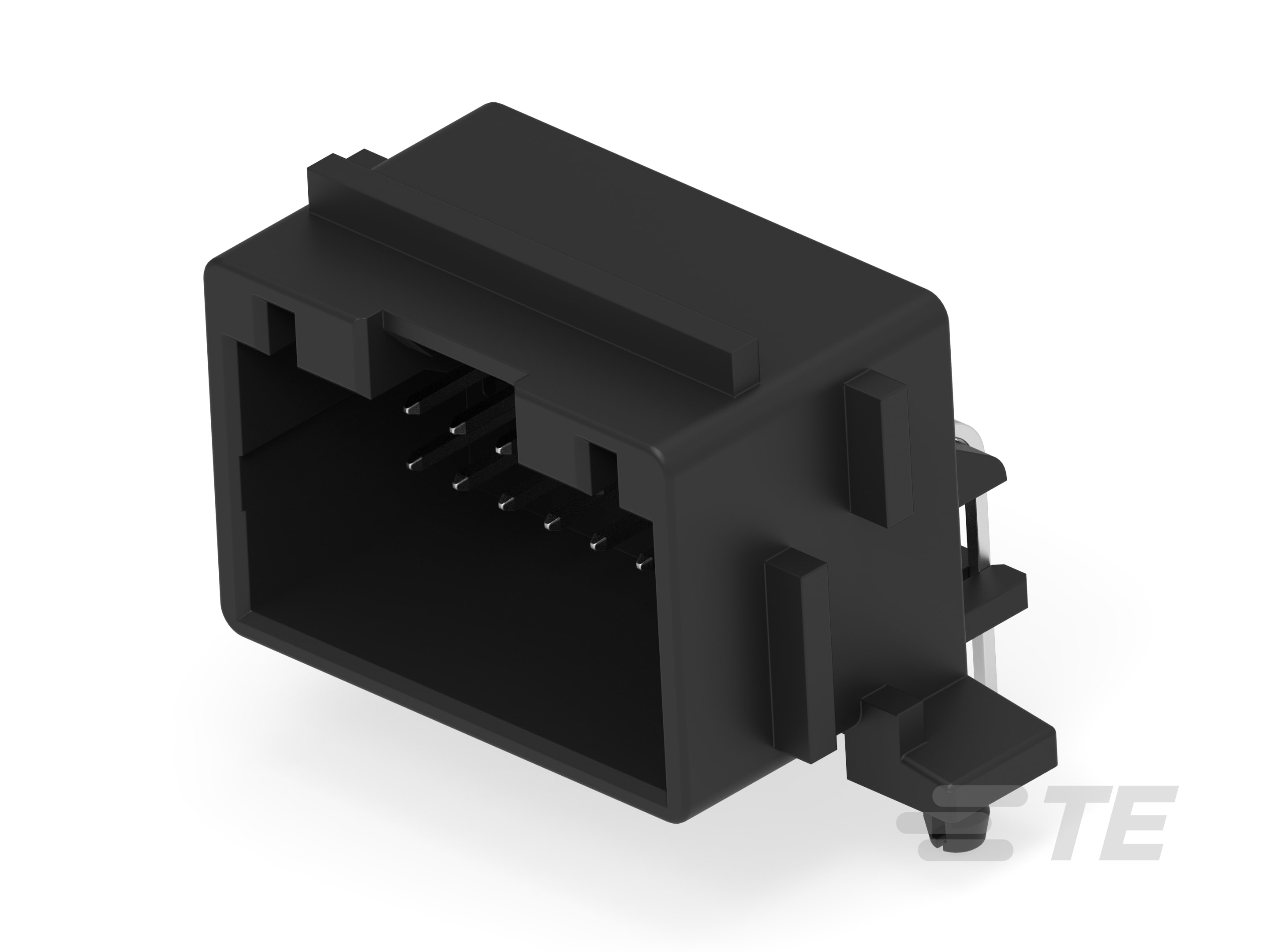 16POS,TAB0.63X0.63,HDR ASSY,90 DEG,COD B-966870-3