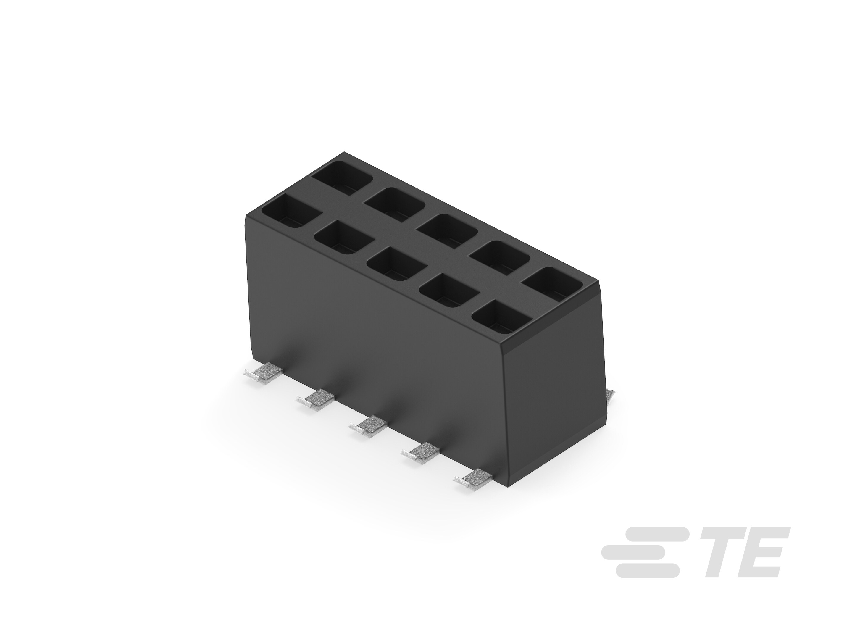 2x5P HV100 REC. CON, SMD, GOLD, BLISTER-969973-5