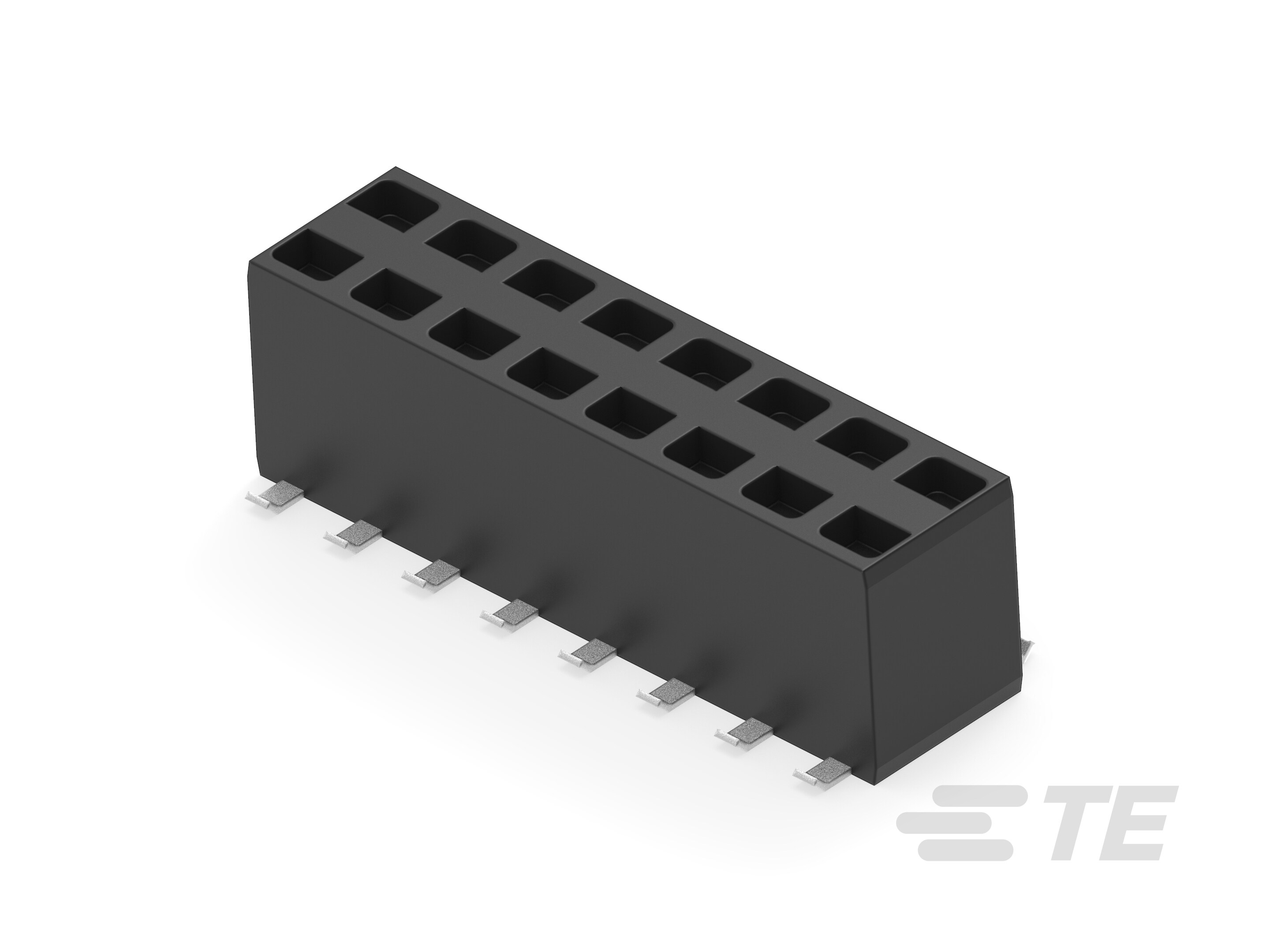 2x8P HV100 REC. CON, SMD, GOLD, BLISTER-969973-8