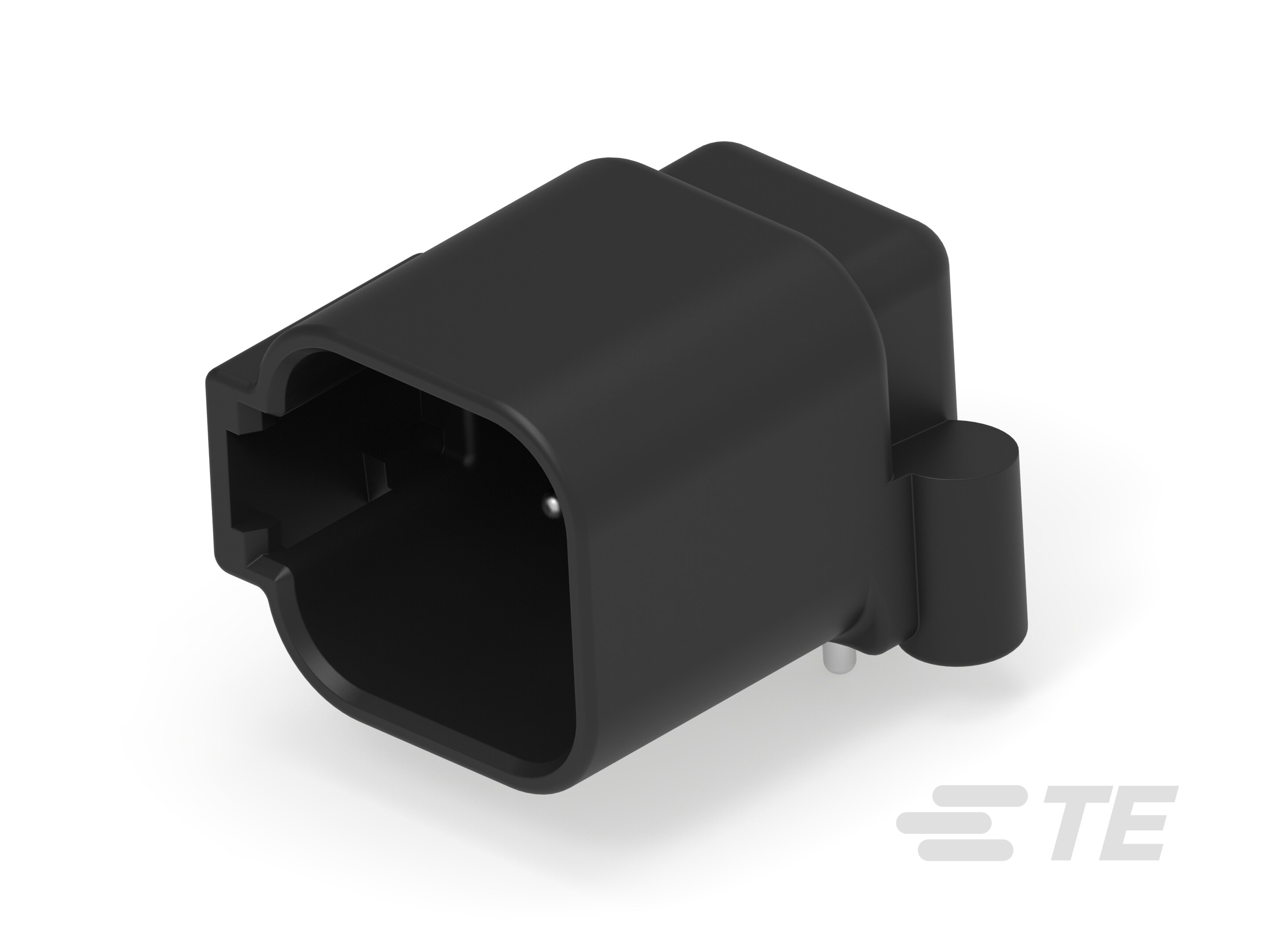 HDR, 6P, BLK, RA, SN/NI/CU-DTF13-6P