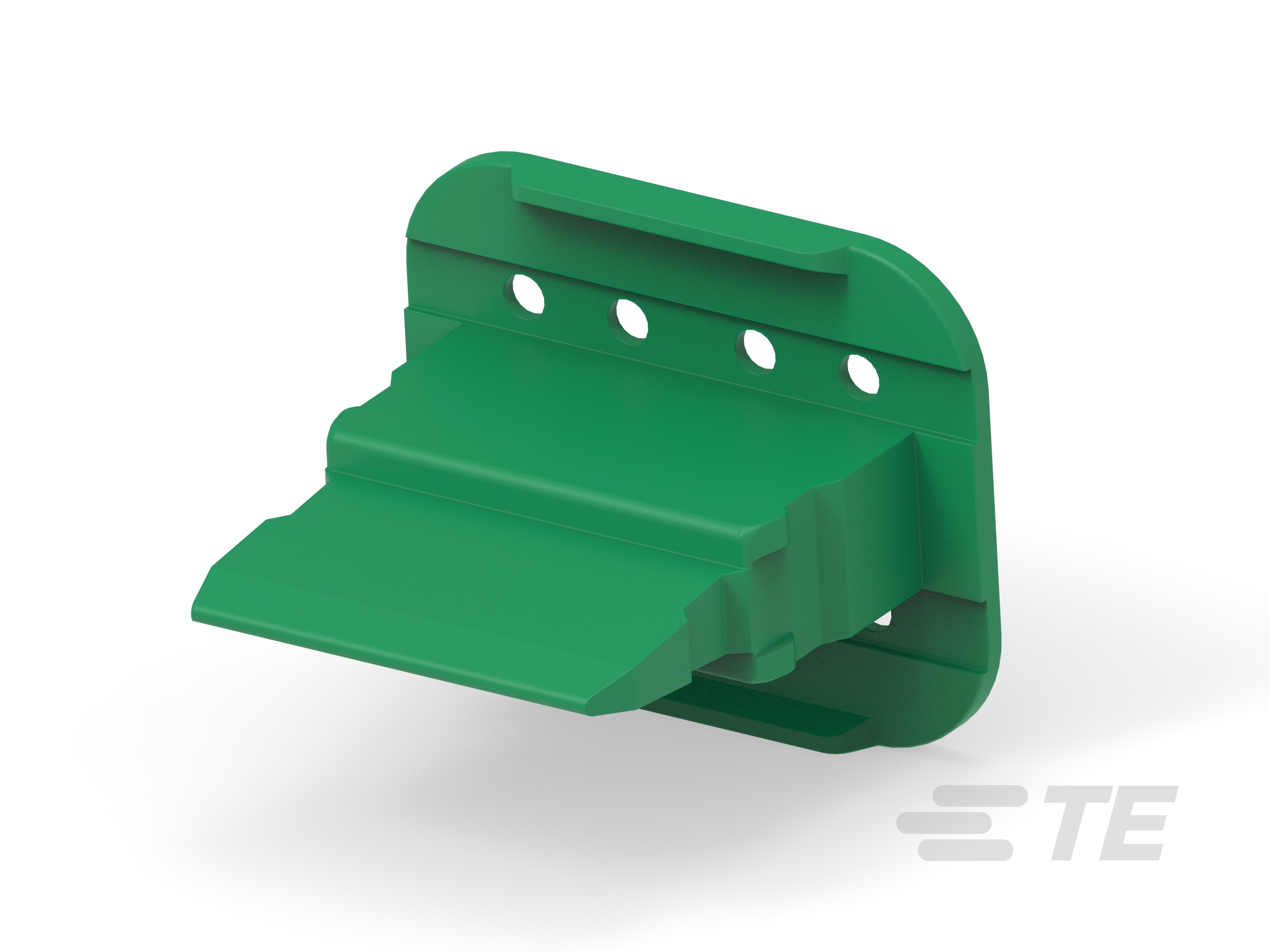 WEDGE LOCK, 8P, PLG, GRN, SL RET, DT-W8S-P012