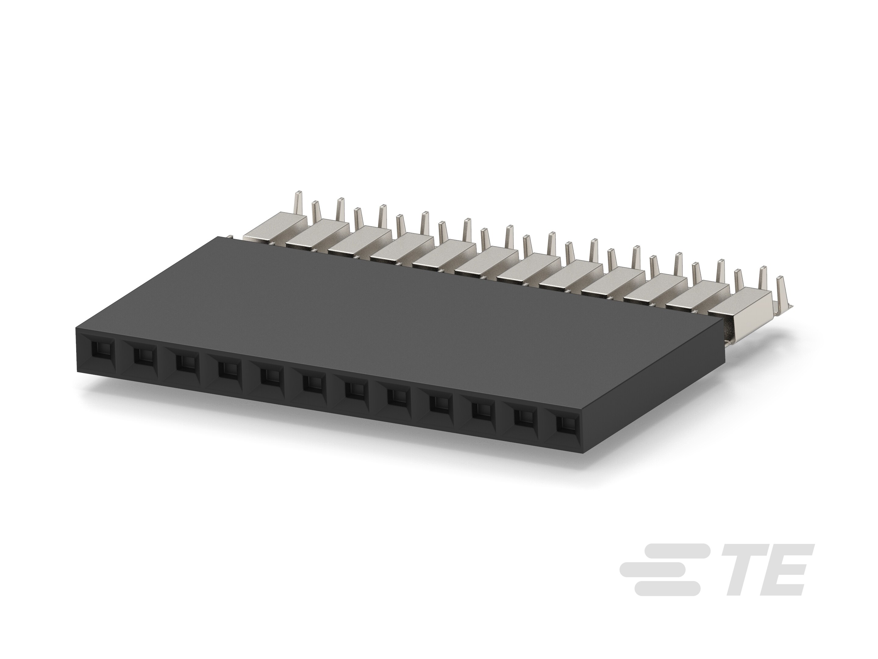 2X12 MTE PIN SR RIBBED .100CL-1-103950-1