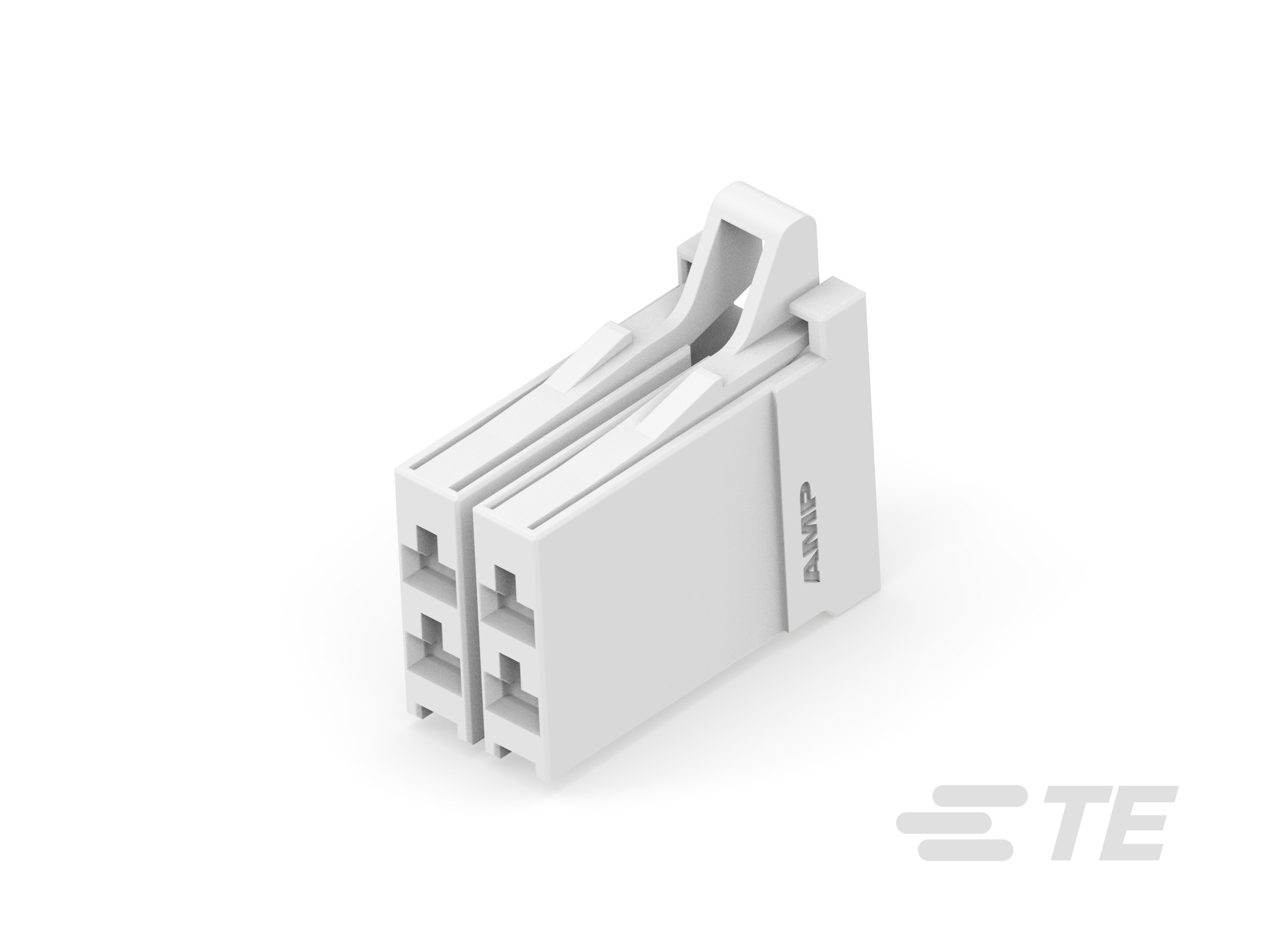 DYNAMIC D-3500 REC HSG 4P WHITE-1-175363-1