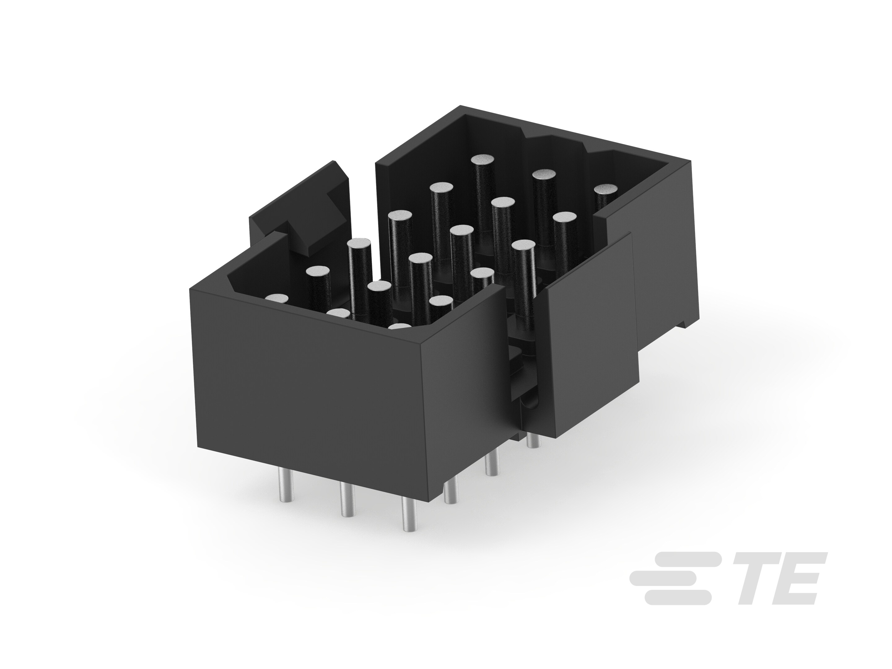 METRIMATE PIN HEADER ASSY,18P-1-207444-0
