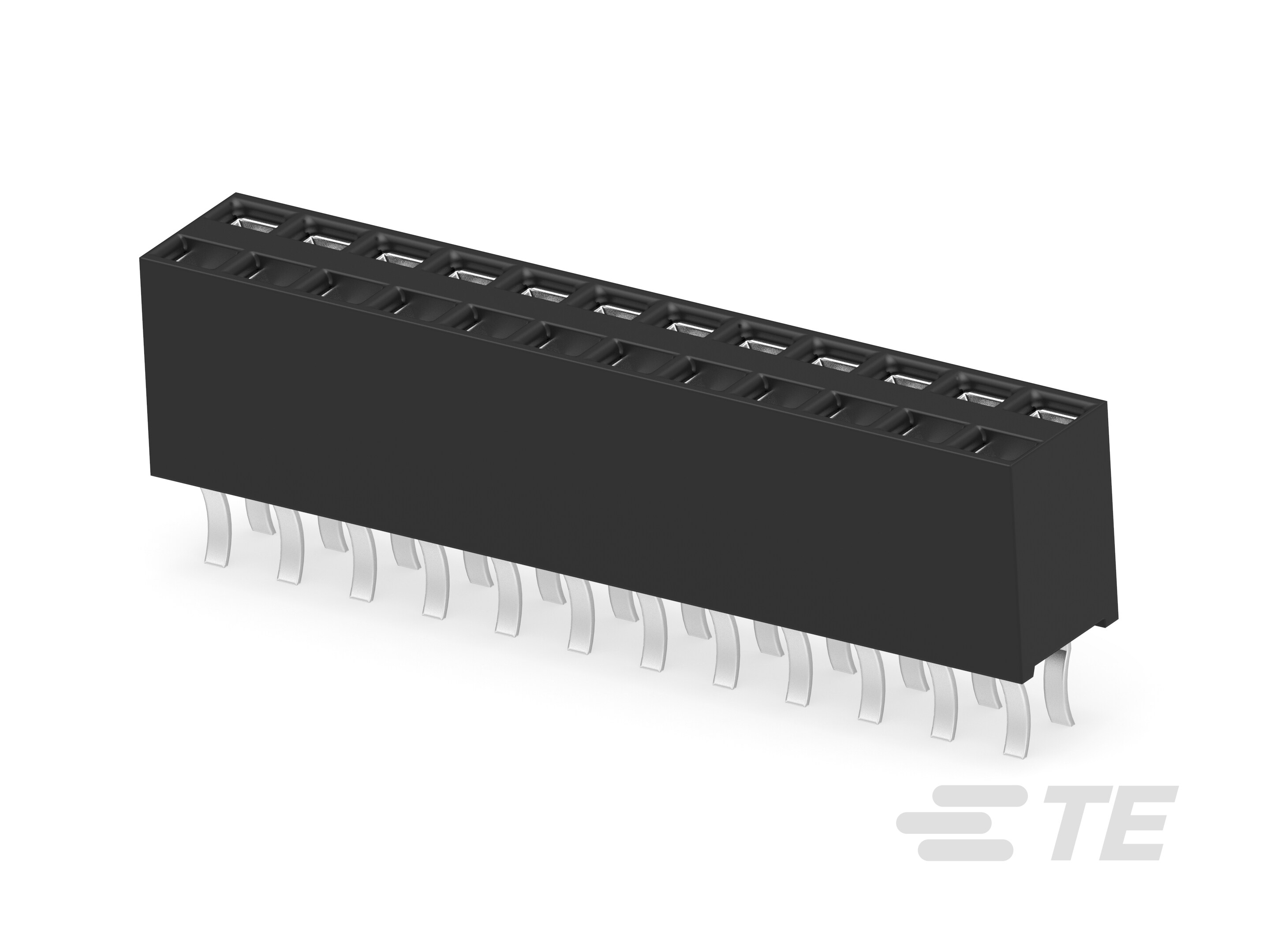 2X12P HV100 REC CON. TE, 7.0MM,TIN-1-215308-2