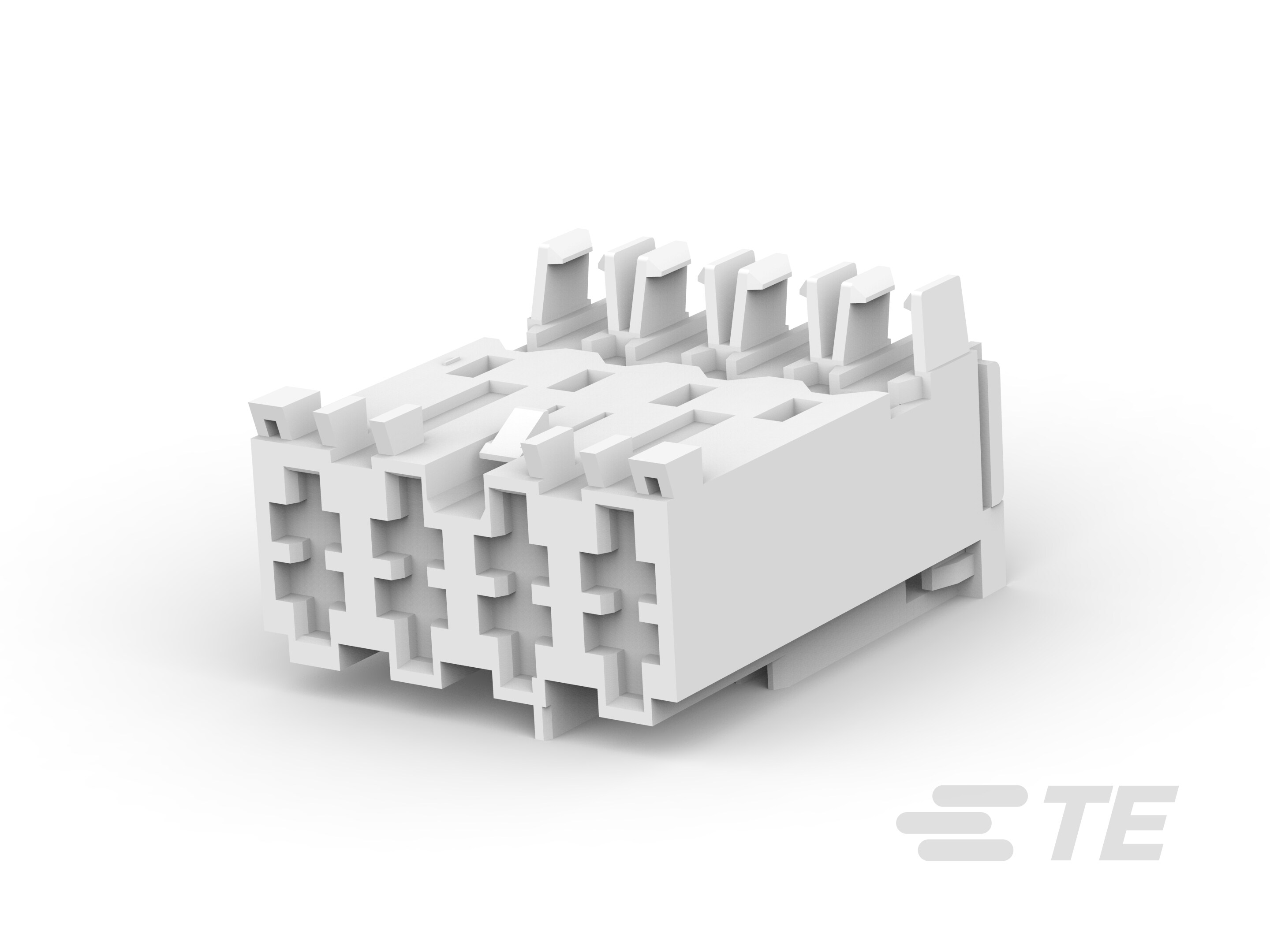 AMP MONO-SHAPE TAB CONN  4P. G-1-282004-2