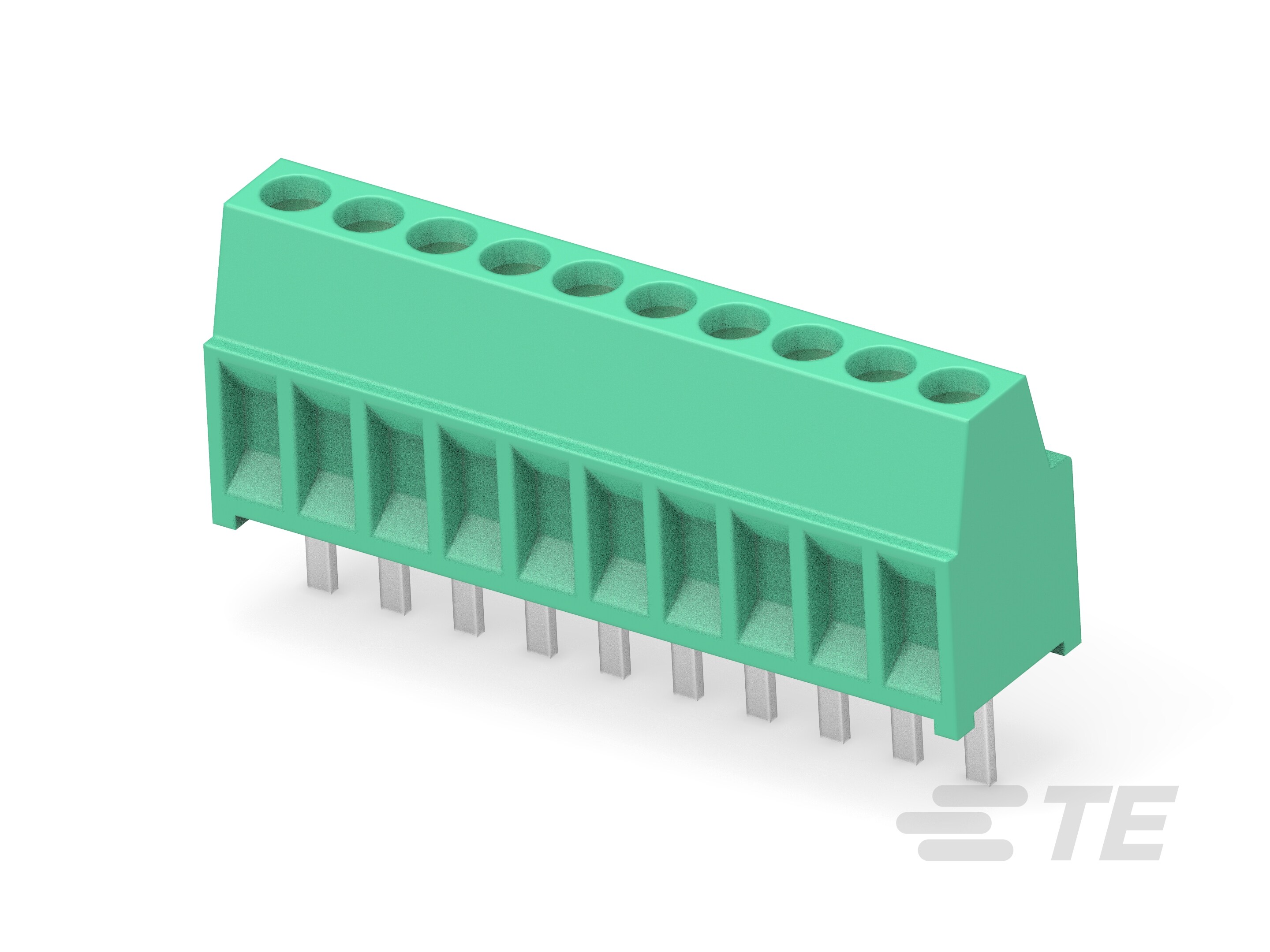 TERMI-BLOK PCB MOUNT, 90 10P.-1-282834-0
