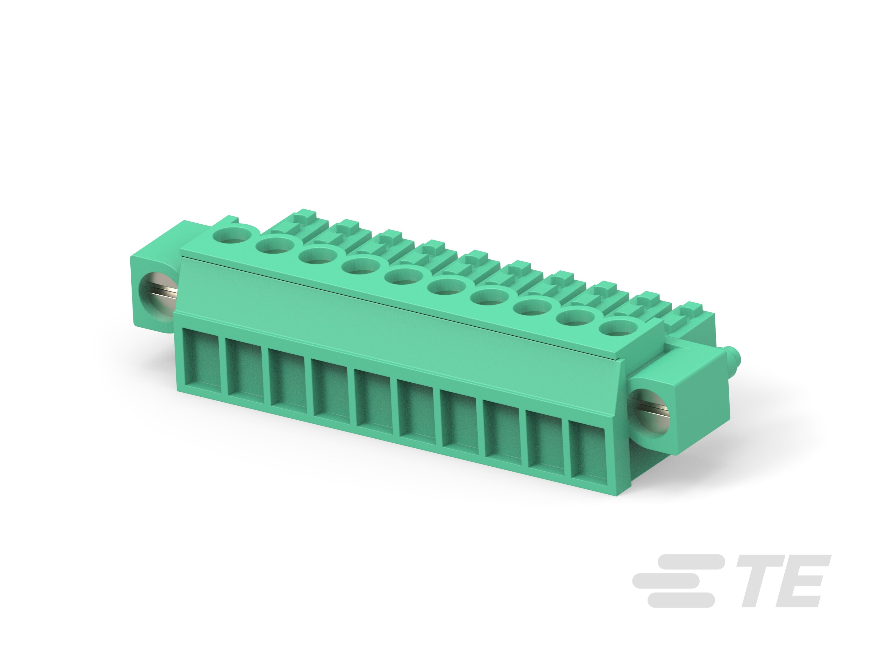 10 POS TERMI-BLOK PLUG C. VITI-1-284511-0