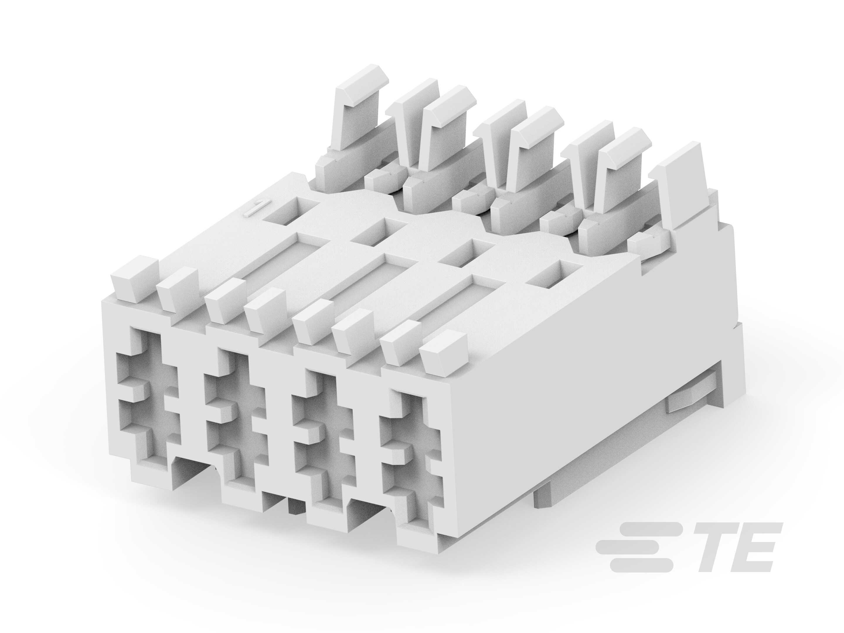 AMP MONO-SHAPE TAB CONN 4P REAR-1-293491-4