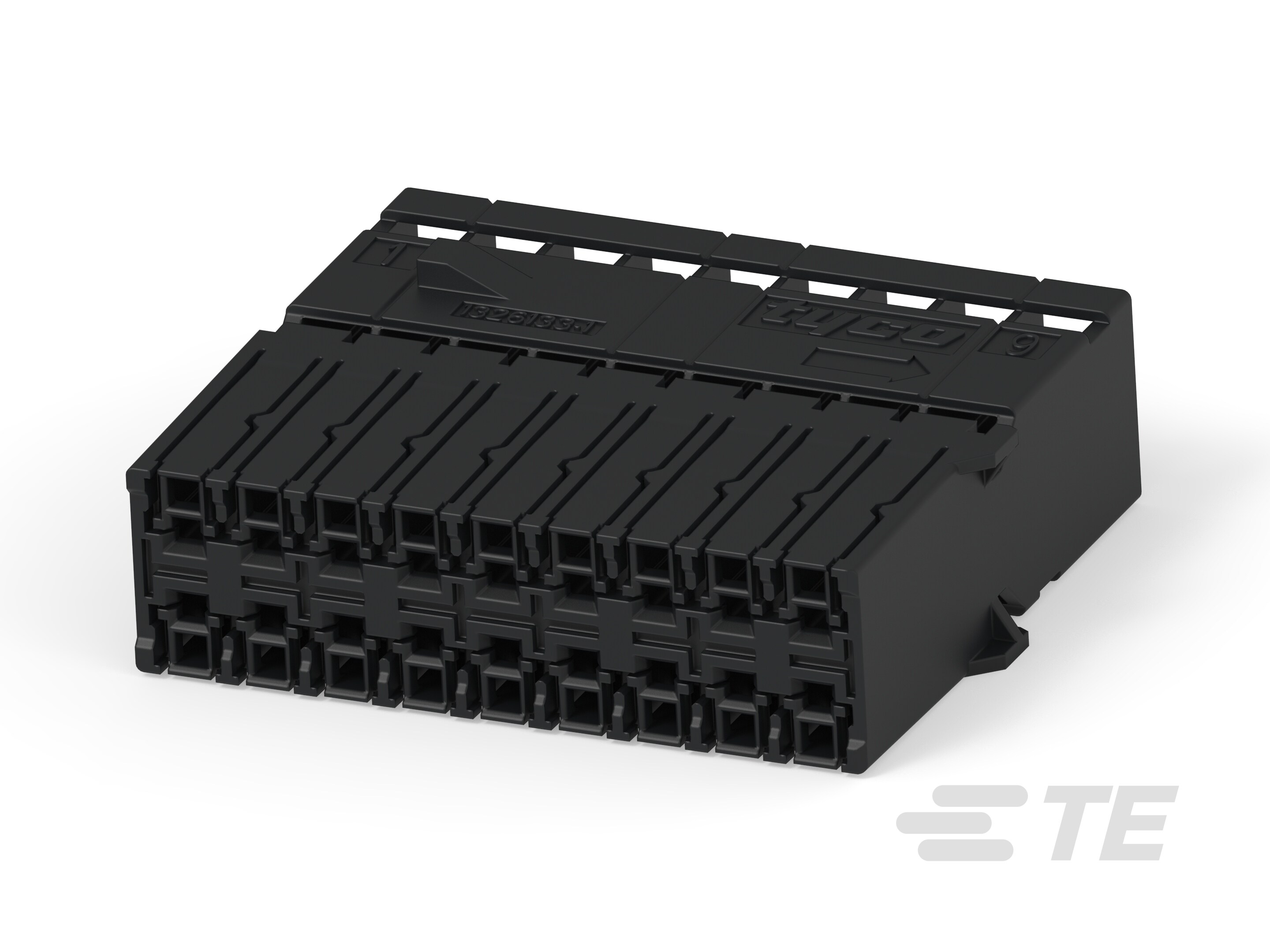 RECEPTACLE HOUSING, 18 POSITIO-1326133-1