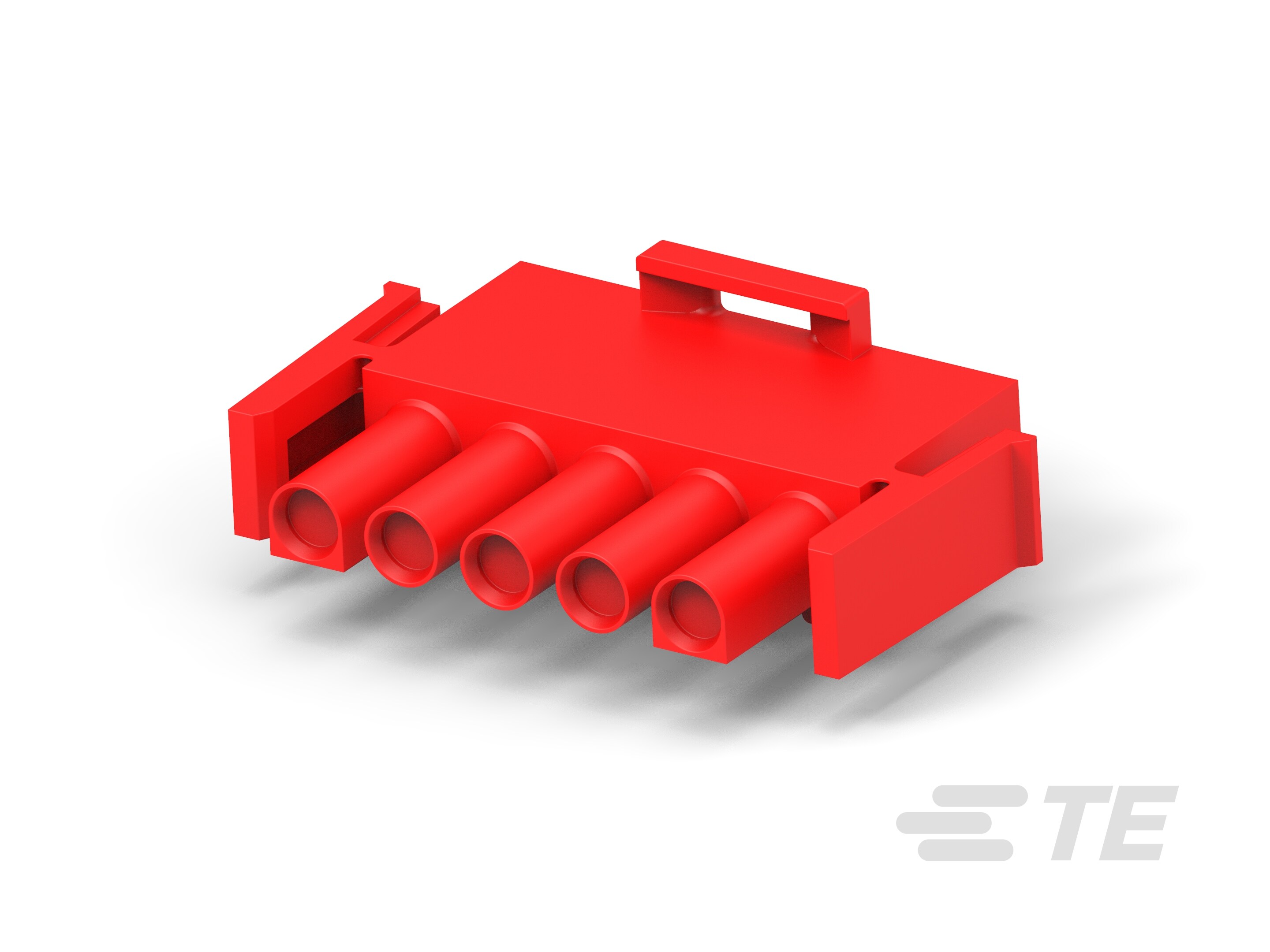 05P UMNL V0 PLUG HSG RED-1-350809-2