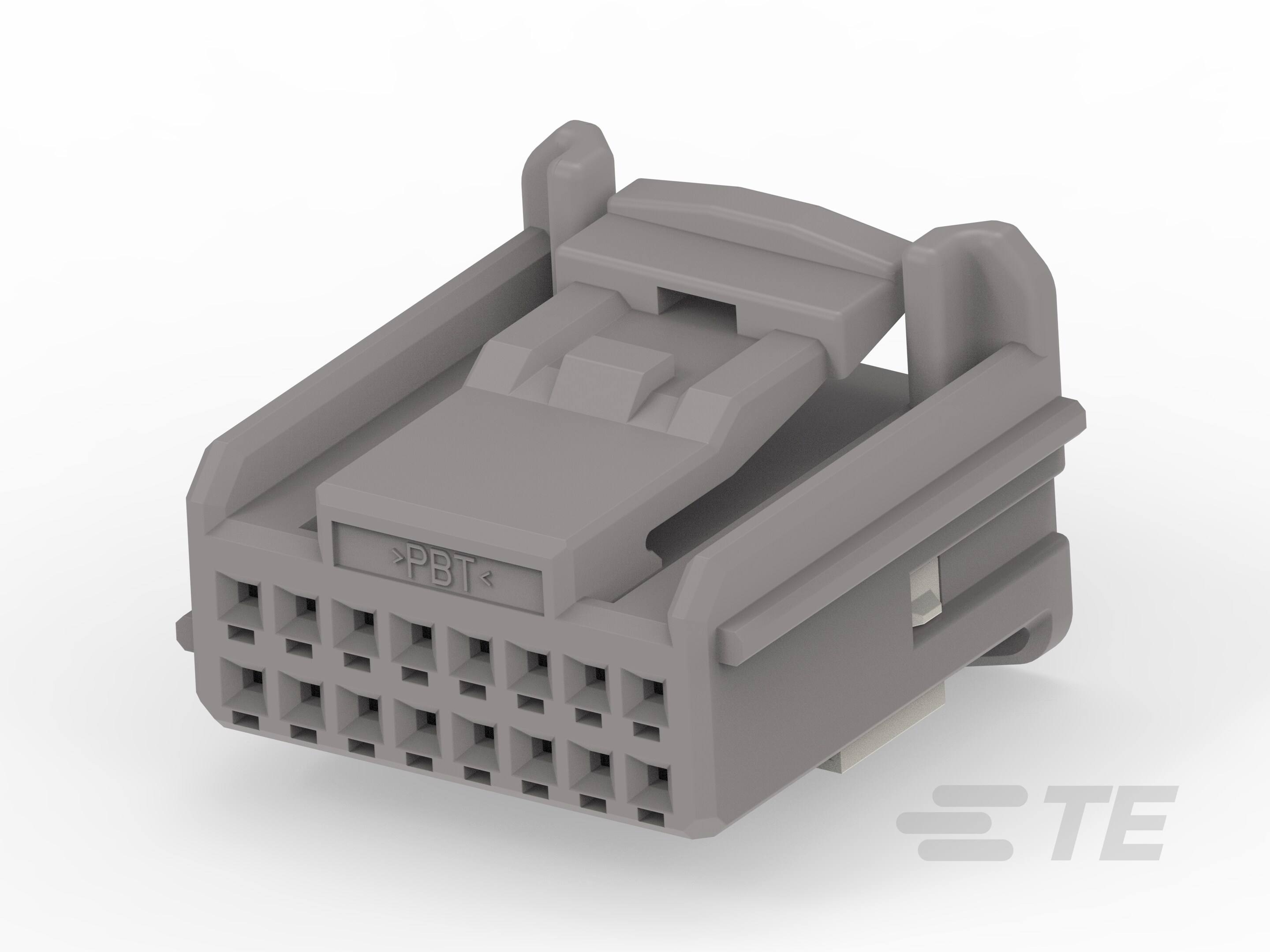 16W PLUG HSG ASSY GRAY-1379665-2