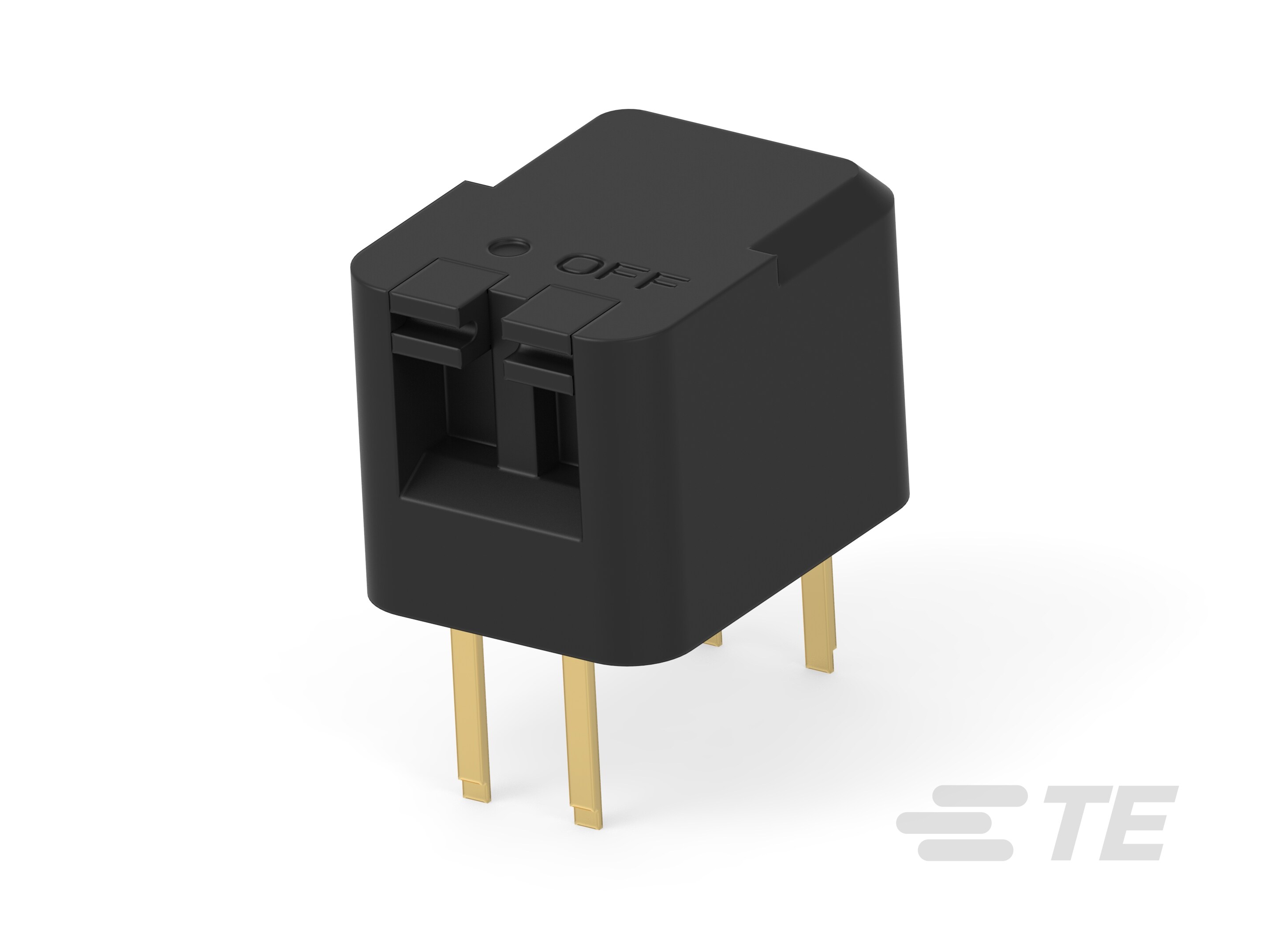 RIGHT ANGLE DIP SW 2 POS AU-1-435802-0