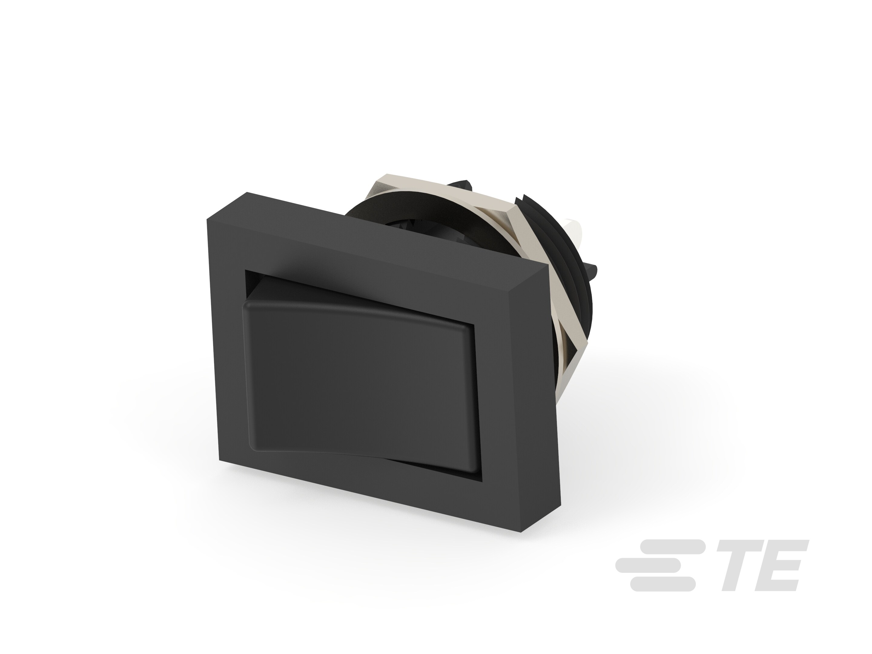 TRD21N10WL=DPDT ROCKER BLACK-1437596-3