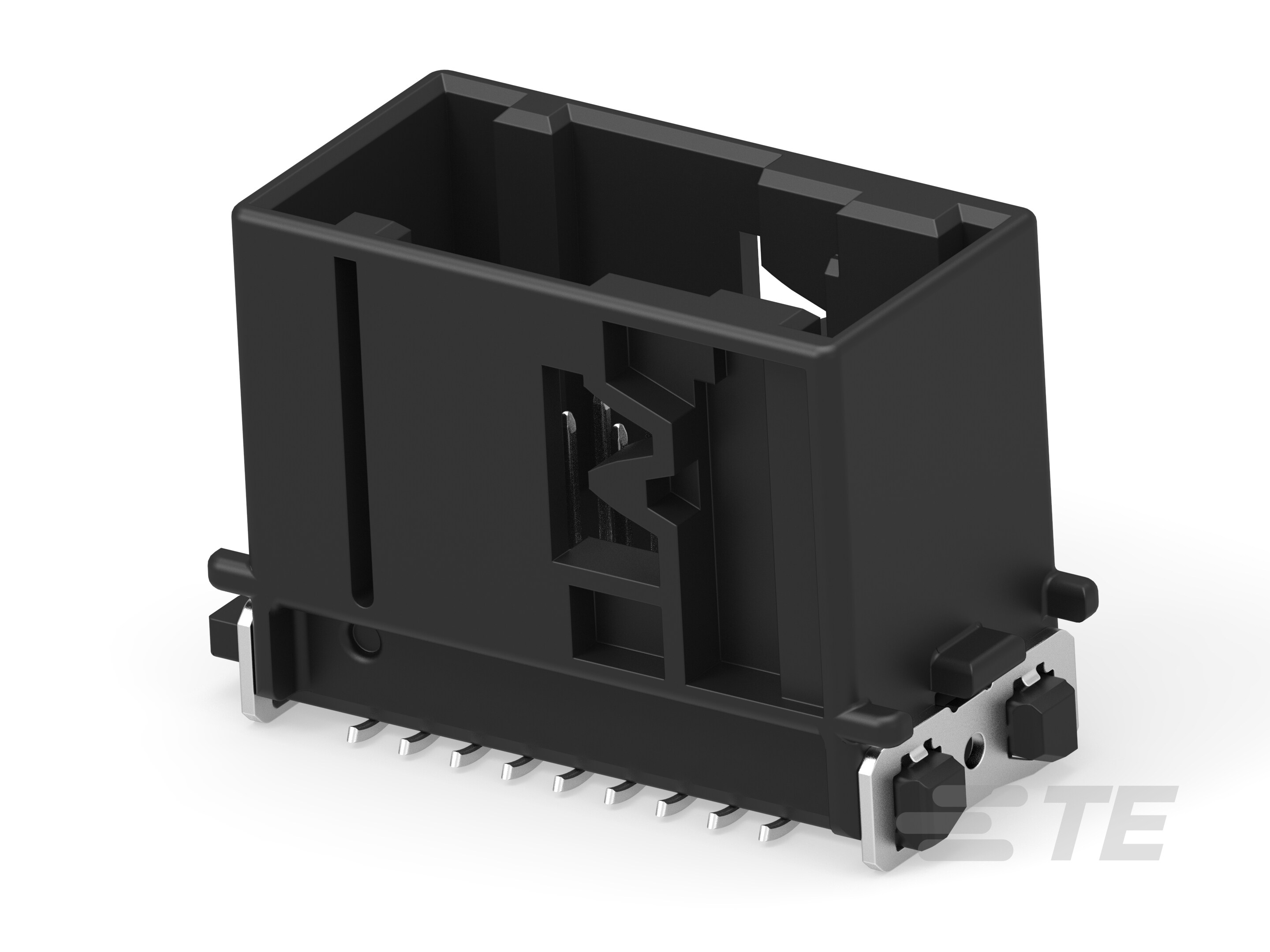 18P SMT LAC HDR ASY KEY CF,BLK-1438543-1