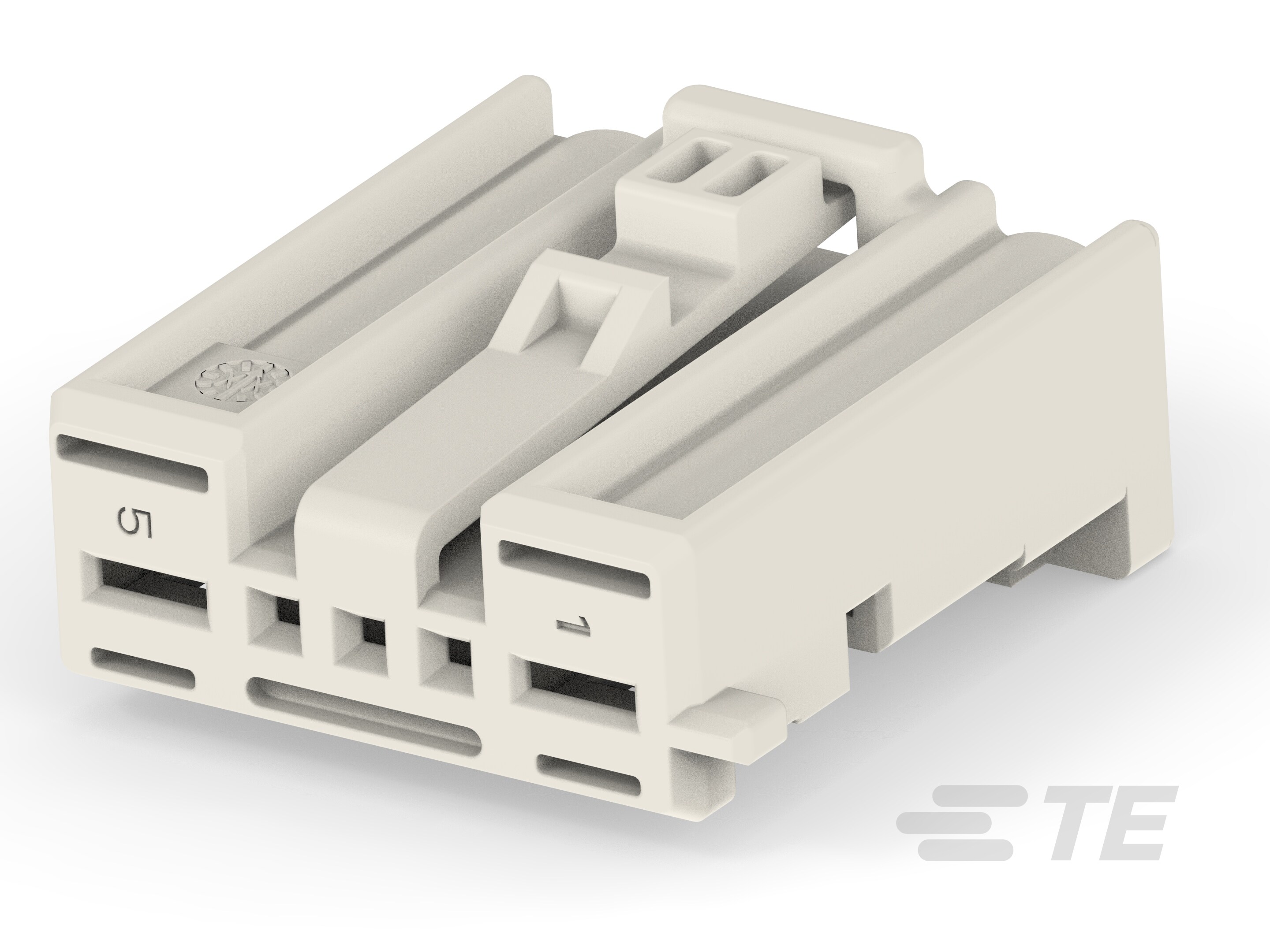 2W MPQ +3W MQS, Socket Hsg, Key B White-1438992-4