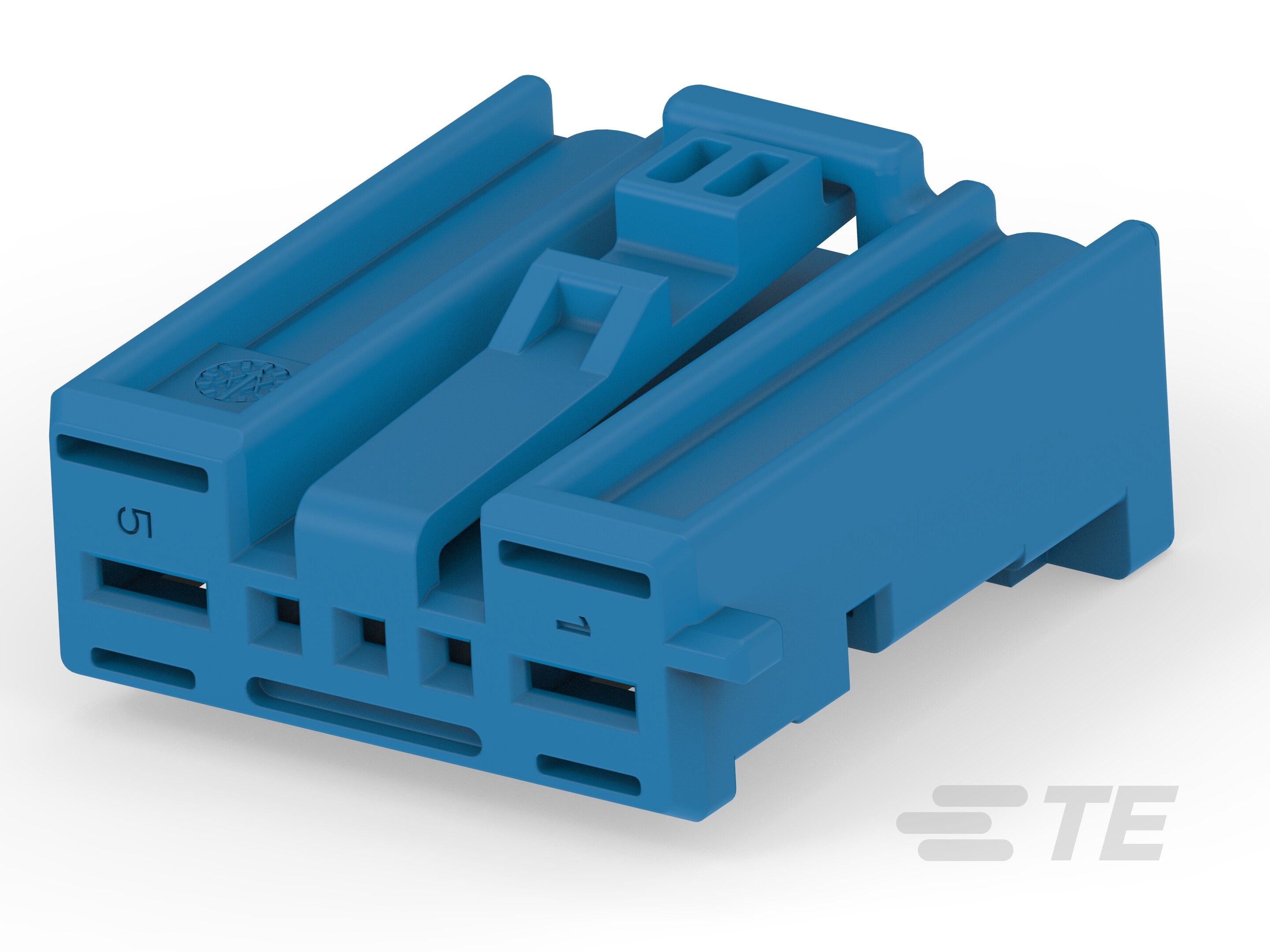 2W MPQ +3W MQS, Socket Hsg, Key C Blue-1438992-5