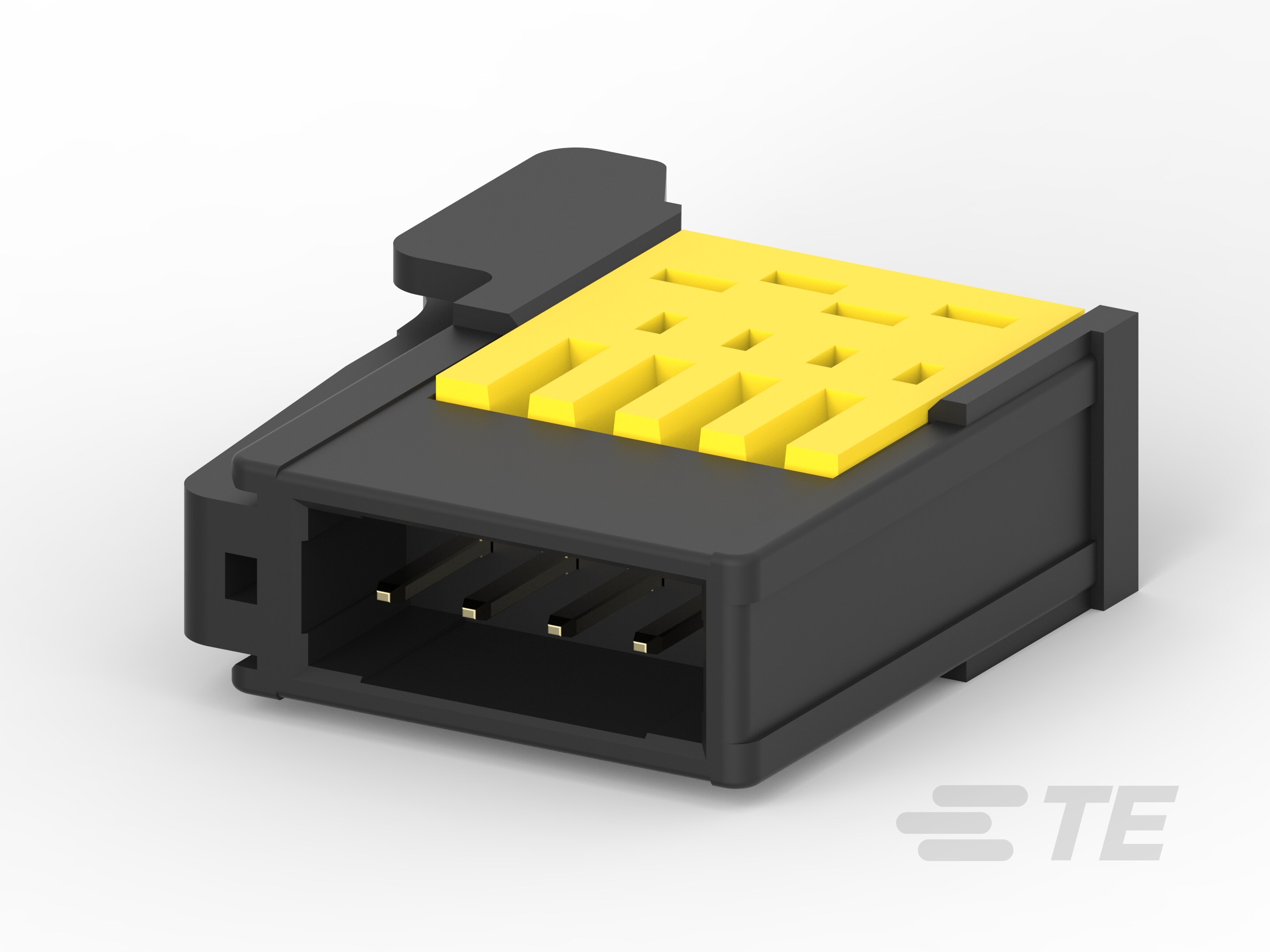RITS CONN. PLUG ASSY 4P YELLOW-1473562-4