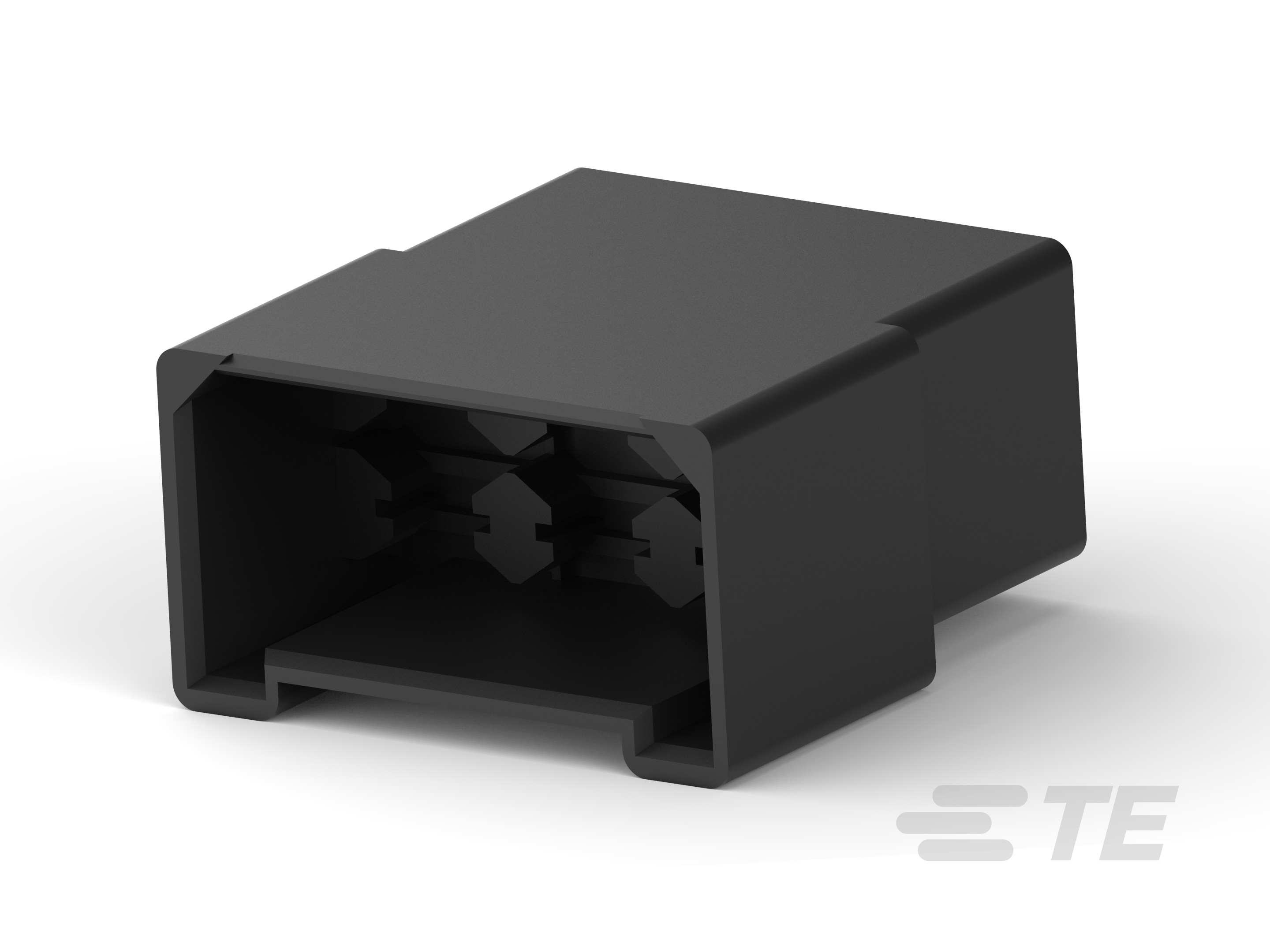 FF 250 TAB HSG 6P NYLON BLACK-1-480282-0