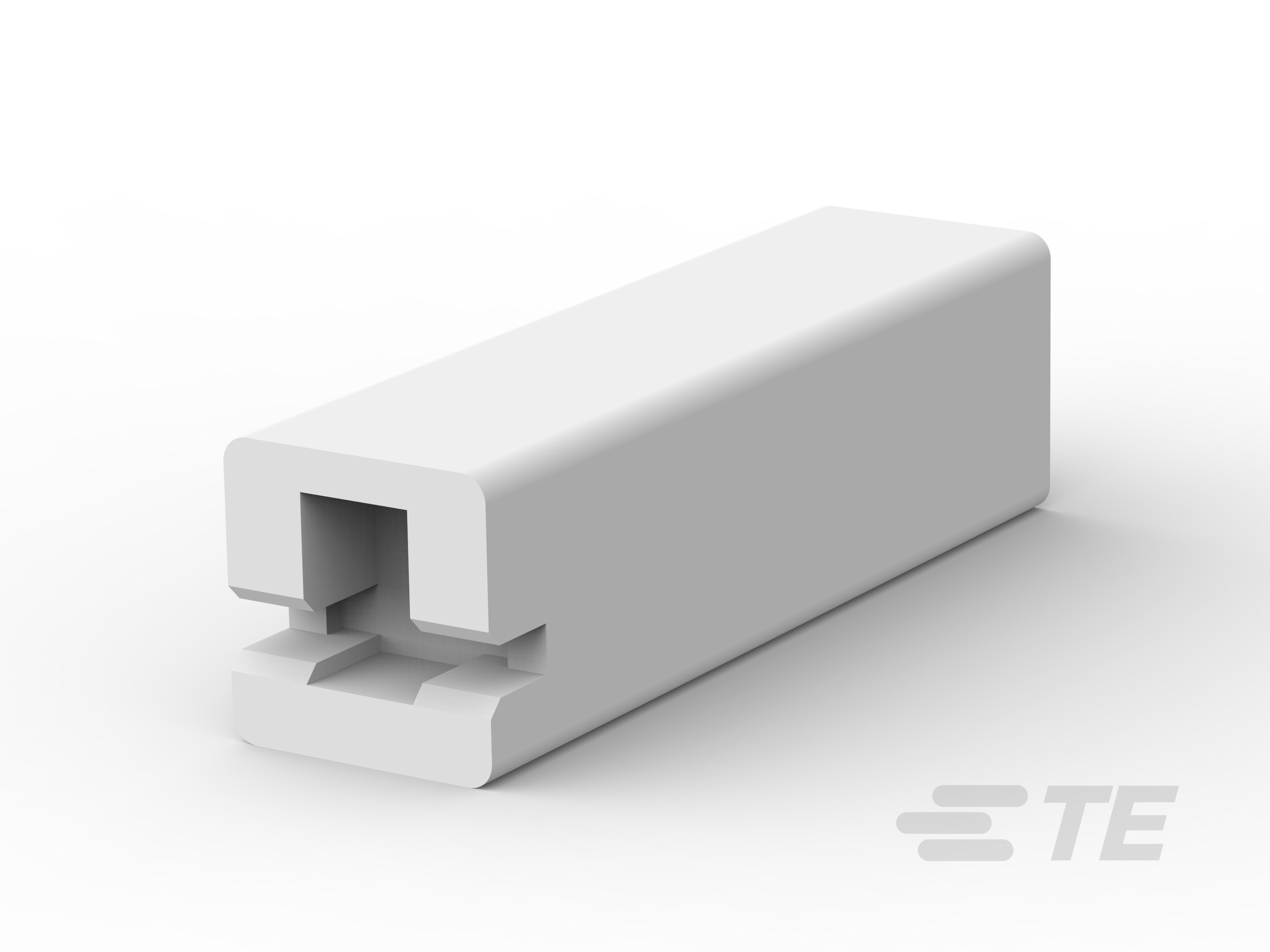 110 FASTON HSG.,REC.,1 POS,NATRUAL-1-480417-0