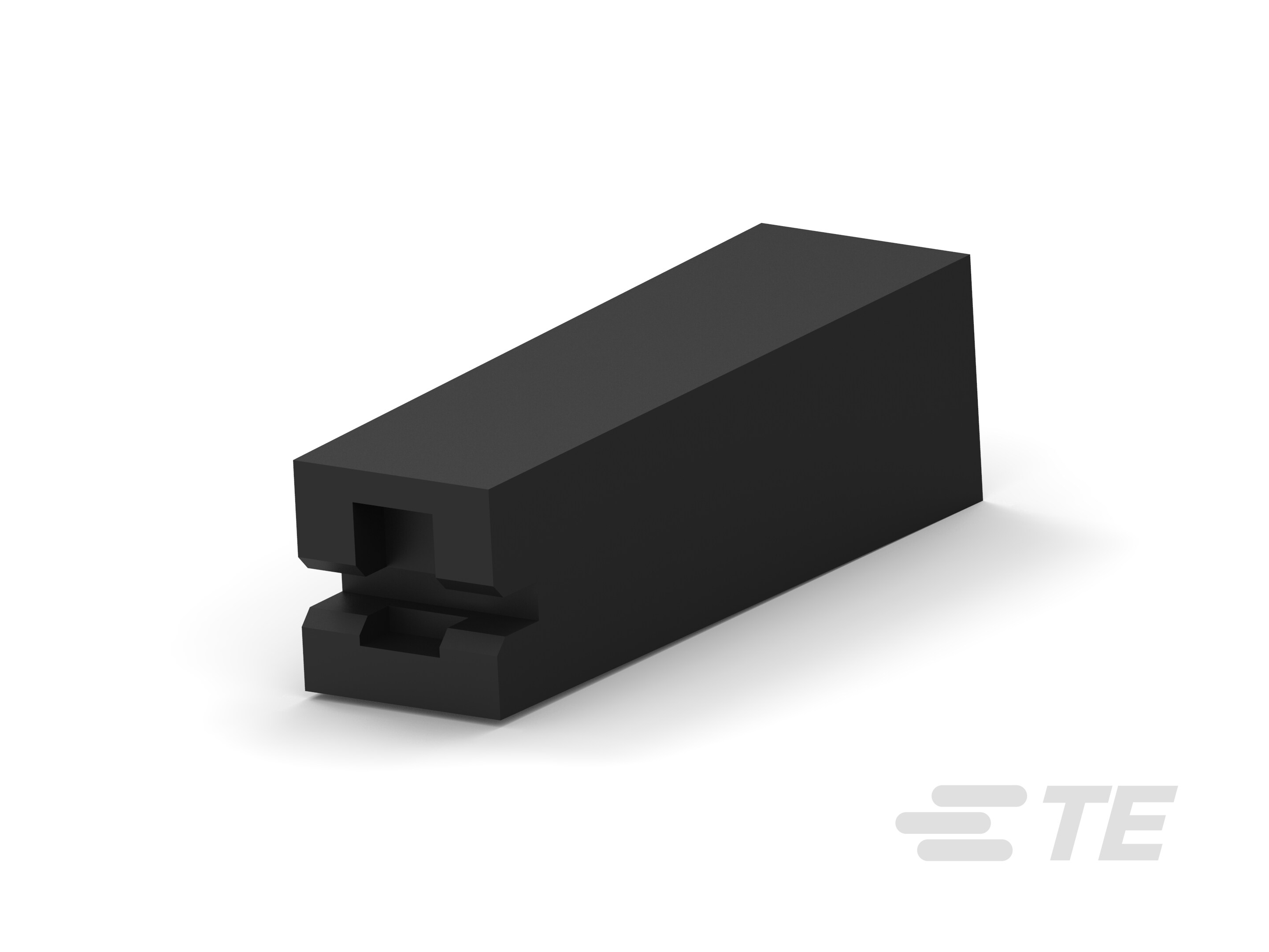 110 FASTON HSG.,REC.,1 POS,BLACK-1-480417-1