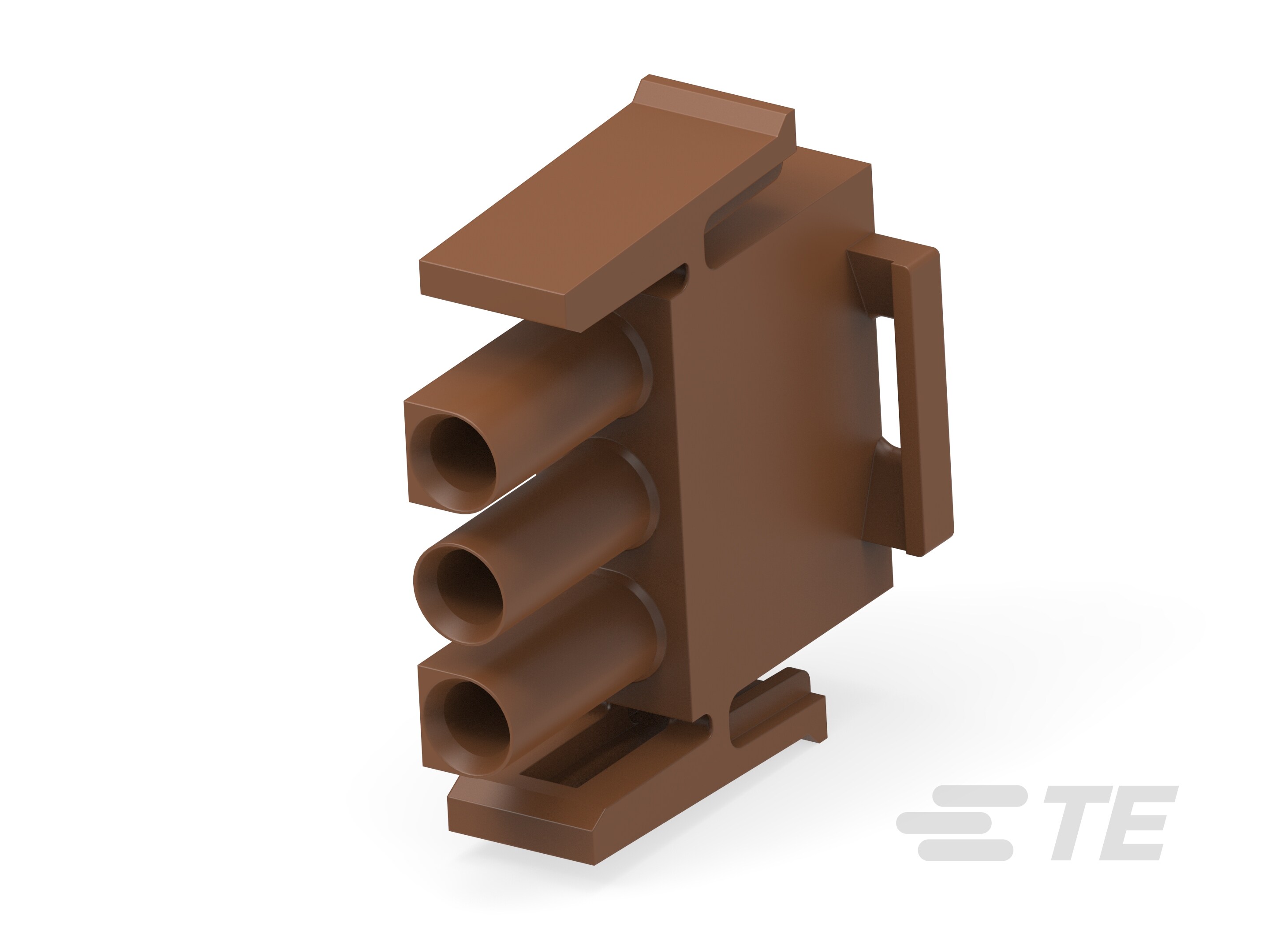 03P UMNL PLUG HSG BRN-1-480700-1