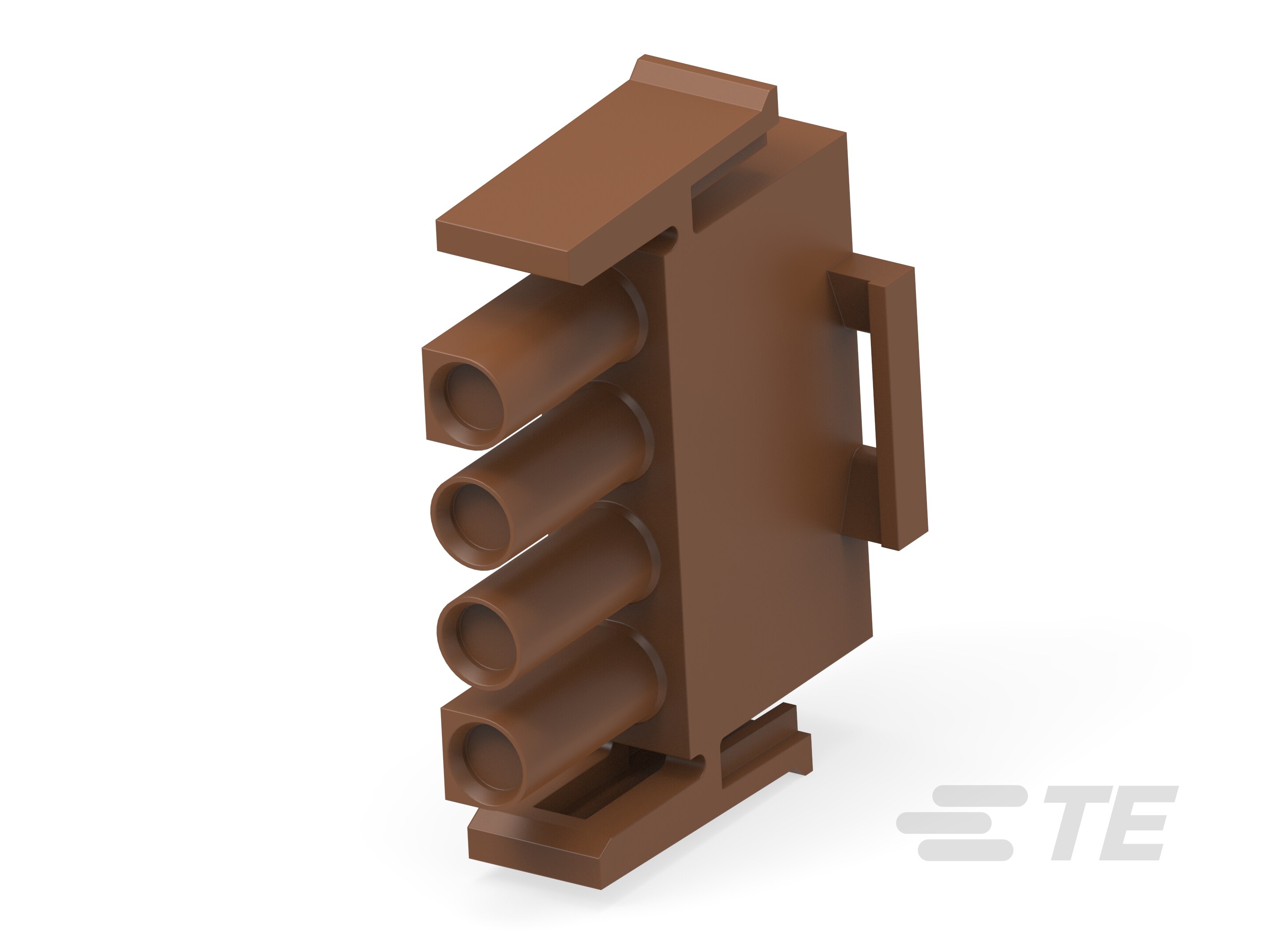 04P UMNL PLUG HSG BRN-1-480702-1
