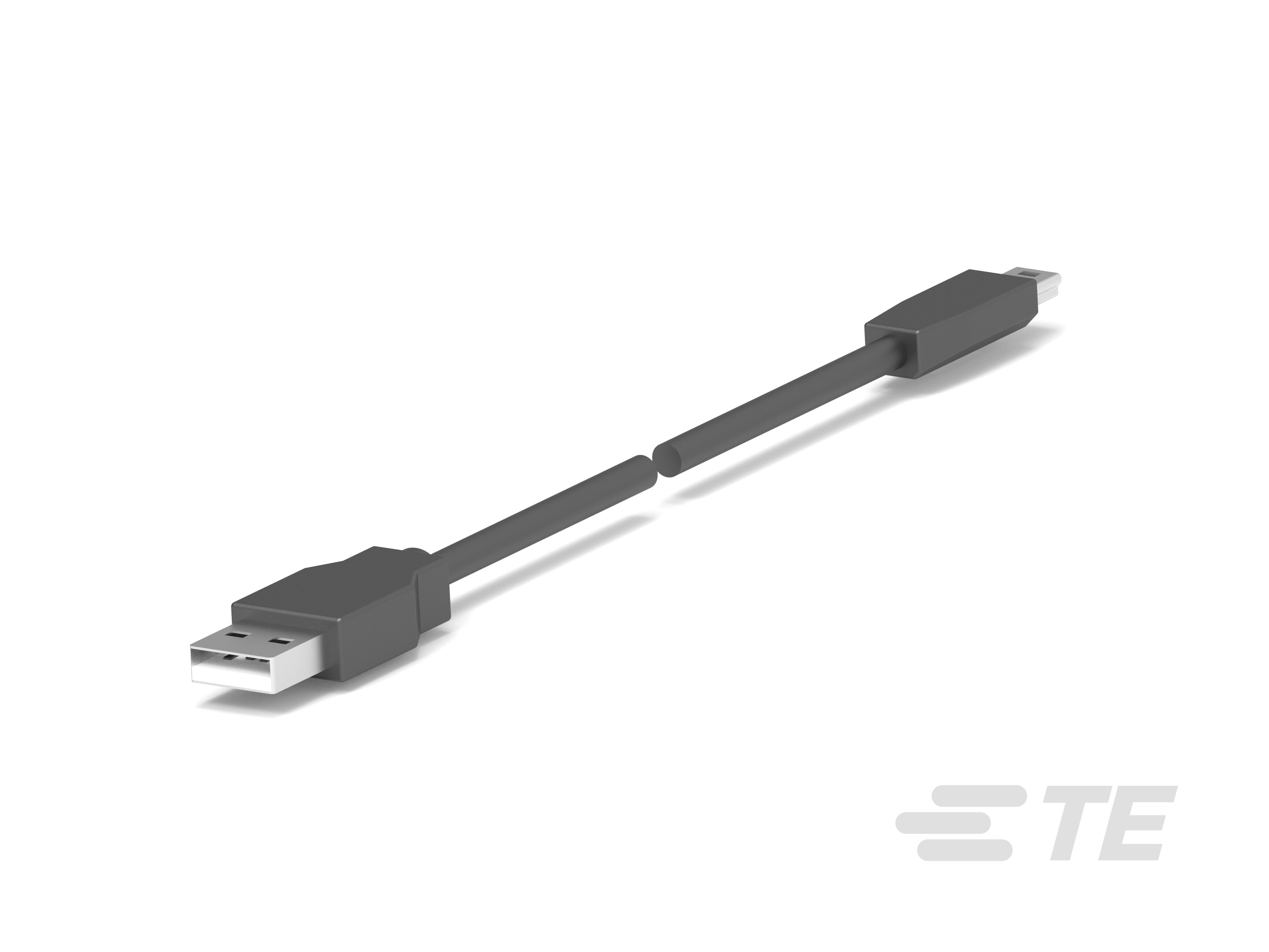STD USB-A TO MINI-B ASSY 2.0M-1496476-3