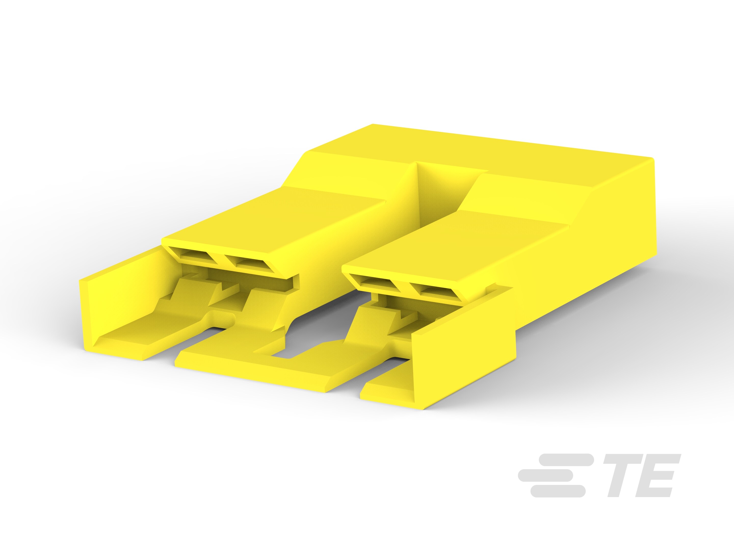 PL MKIII & FASTON 250 HSG 2P NYL YELLOW-1-521253-4