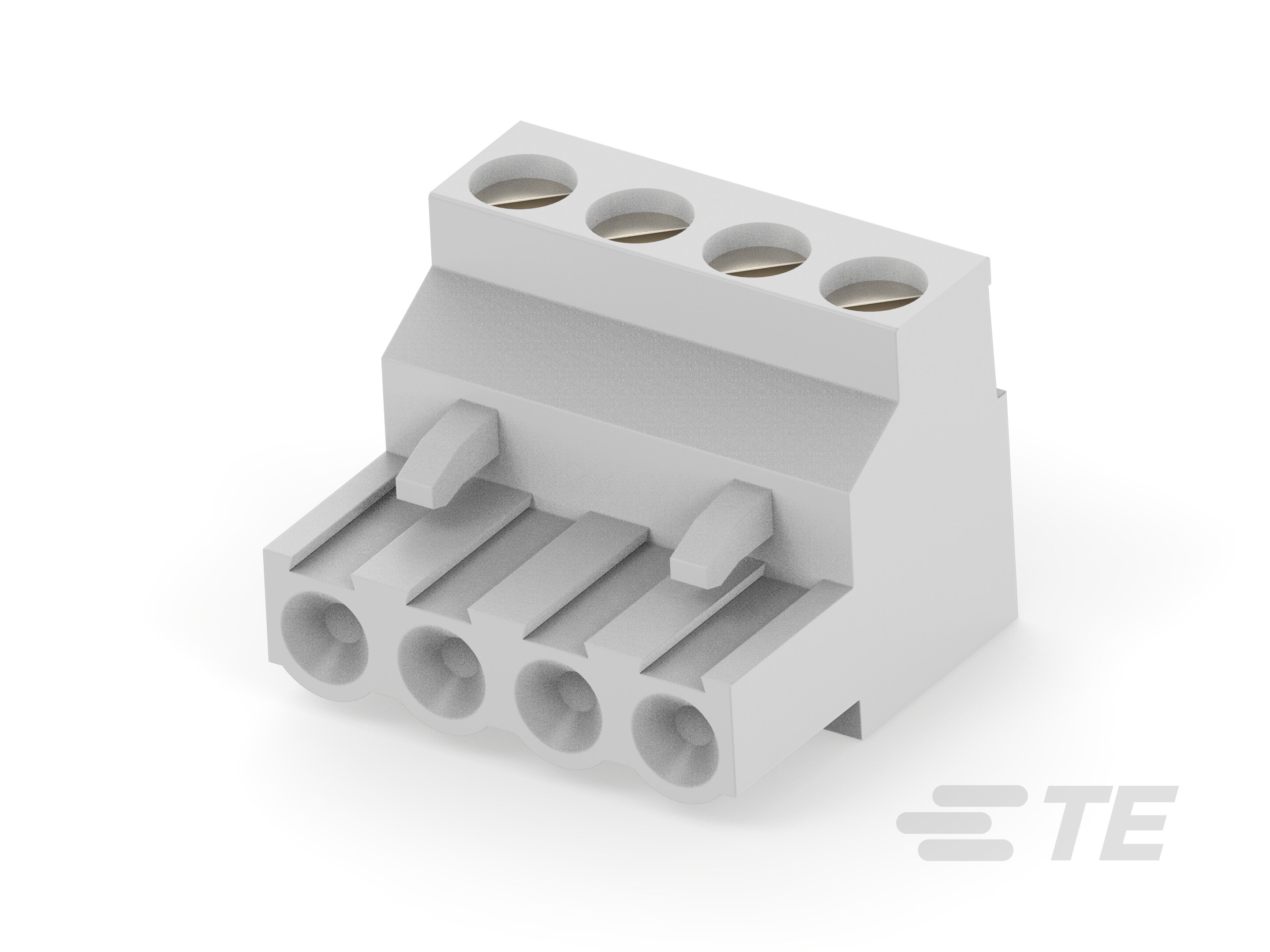 EUROSTYLE TB,PLUG,GREY,STKG 4P-1546108-4