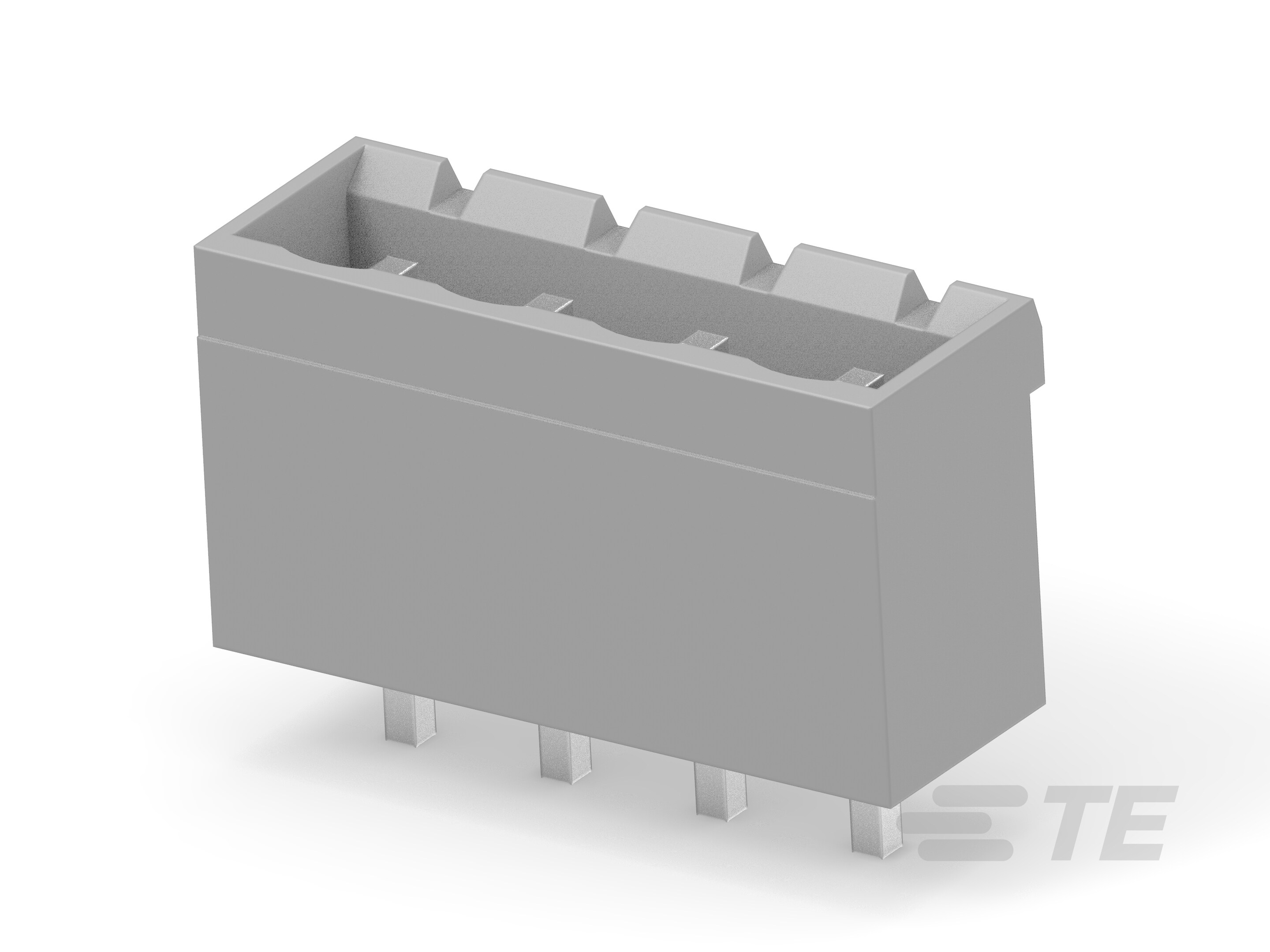 EUROSTYLE TB,HEADER,GREY,4 POS-1546111-4
