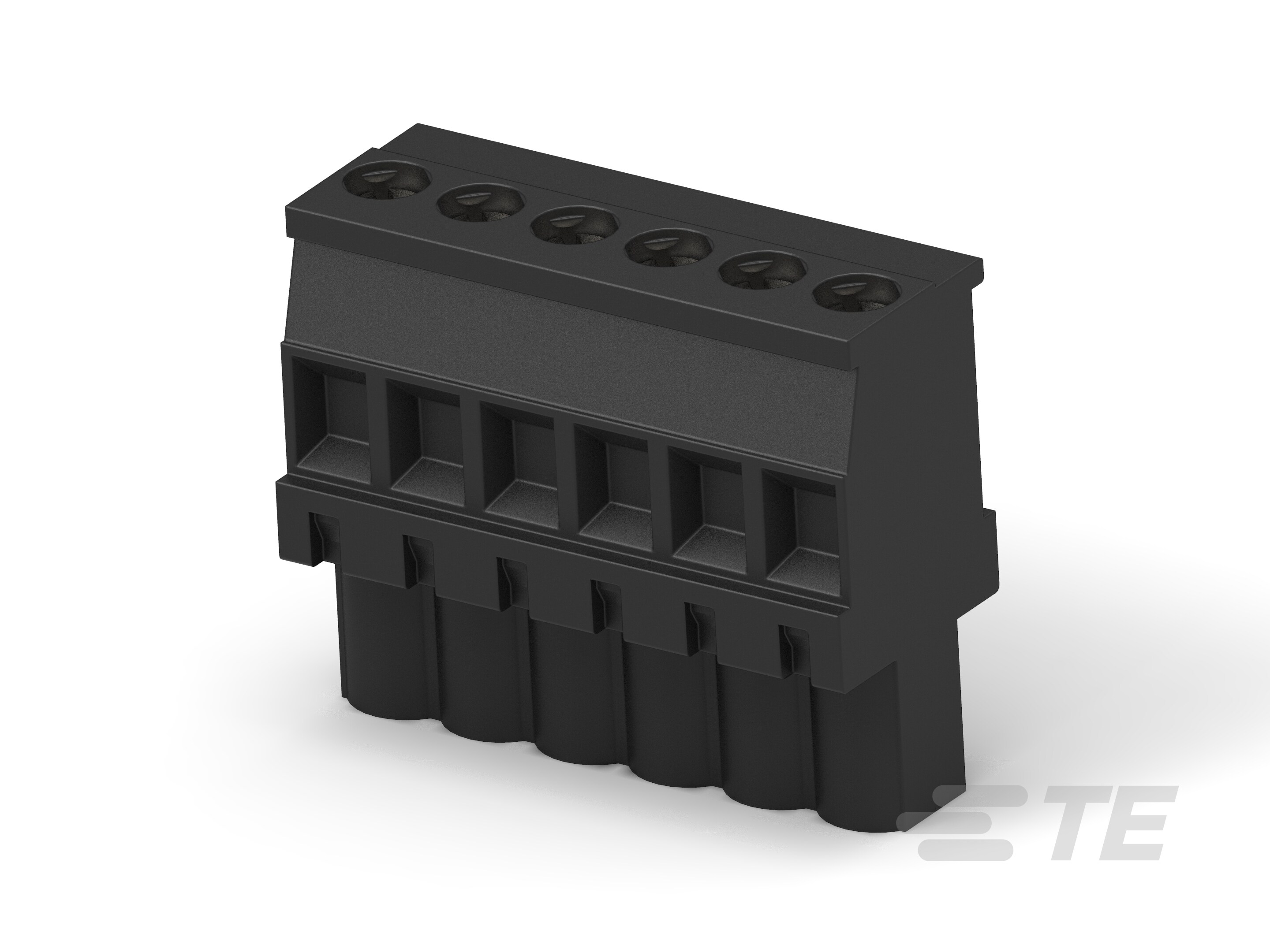 6POS.5MM VERT.PLUG LH BLCK-1546118-6