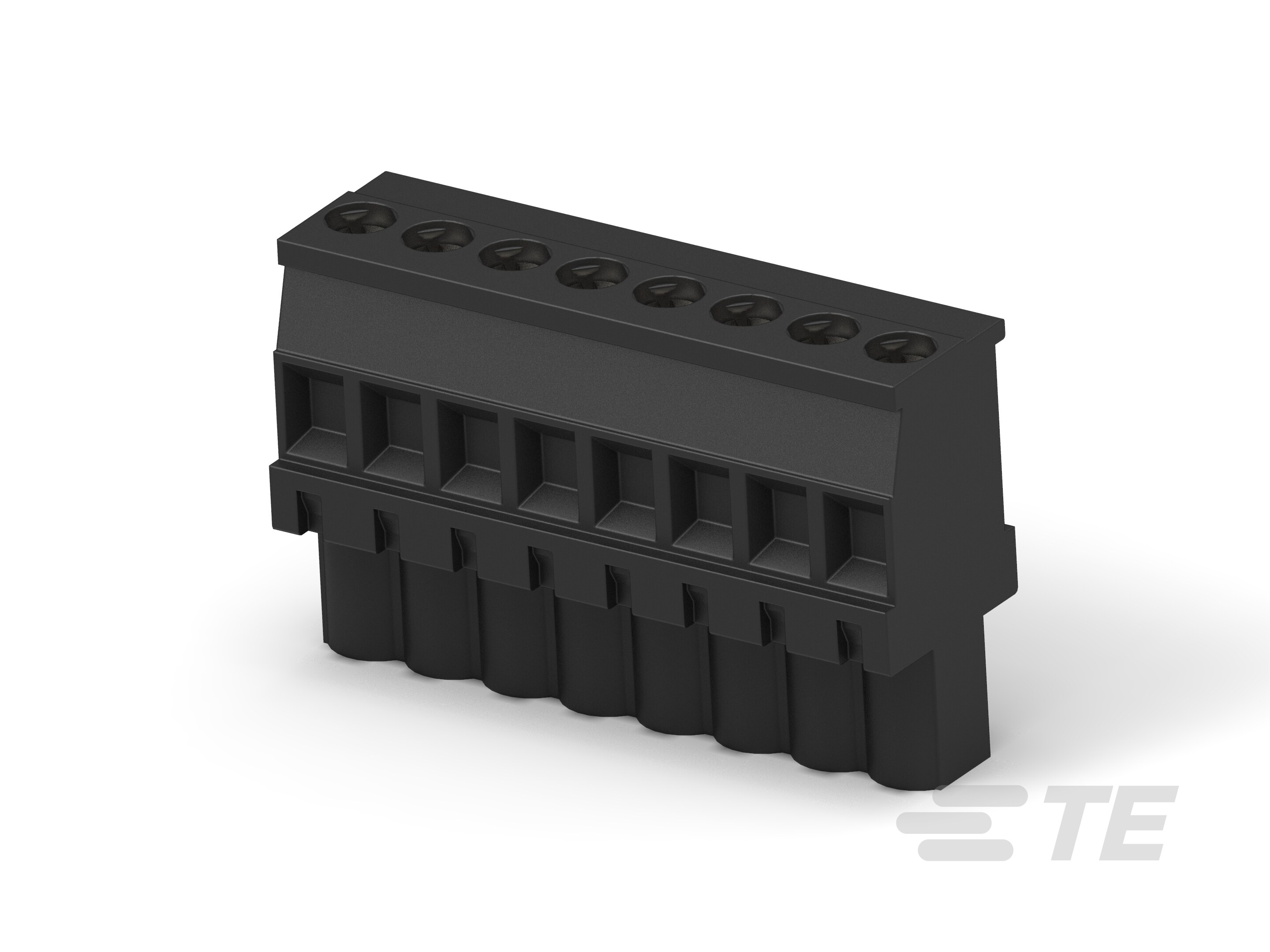 8POS.5MM VERT.PLUG LH BLCK-1546118-8