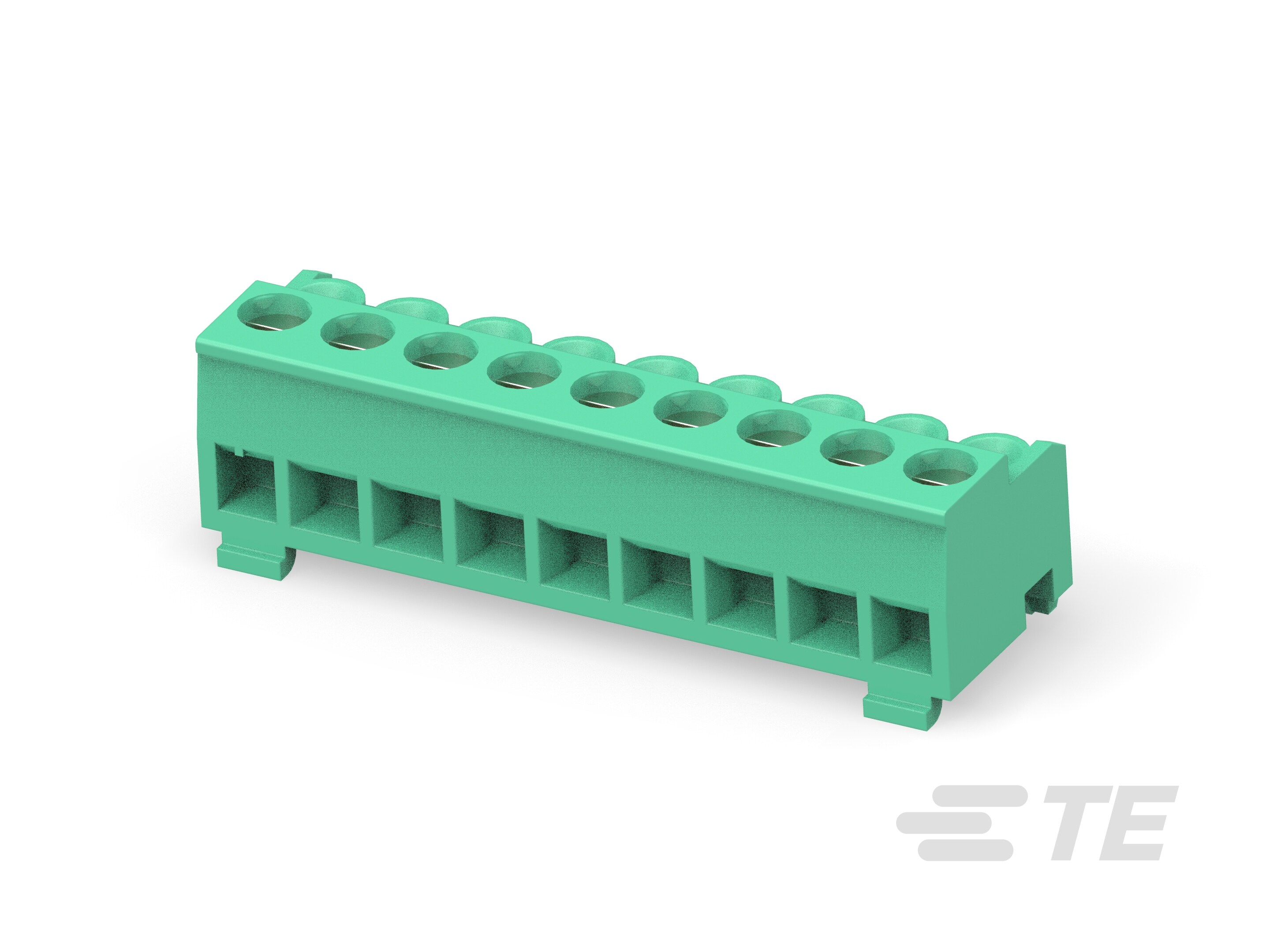 5MM PLUG,90/180,9 POS,GREEN,SN-1546173-9