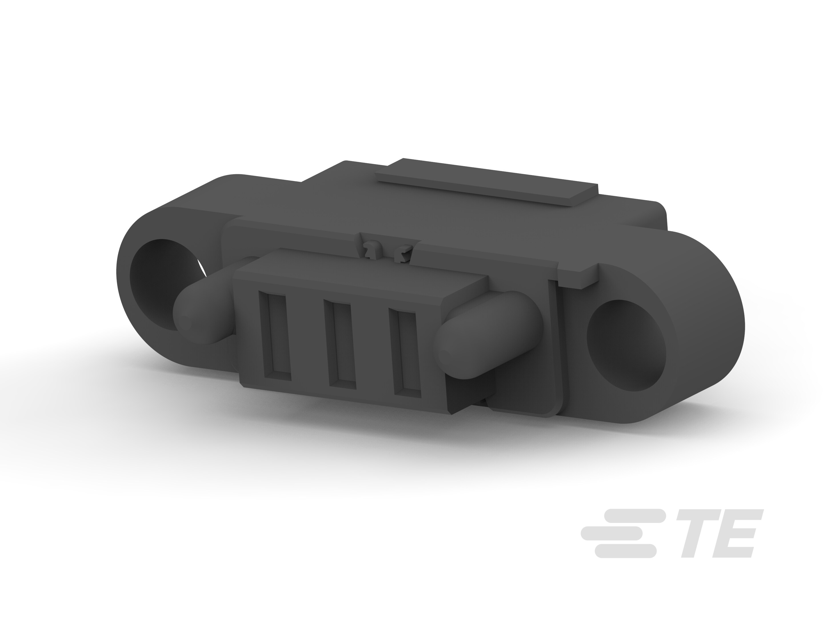 PANEL MT RECPT HSG W/GUIDES P-1600606-2