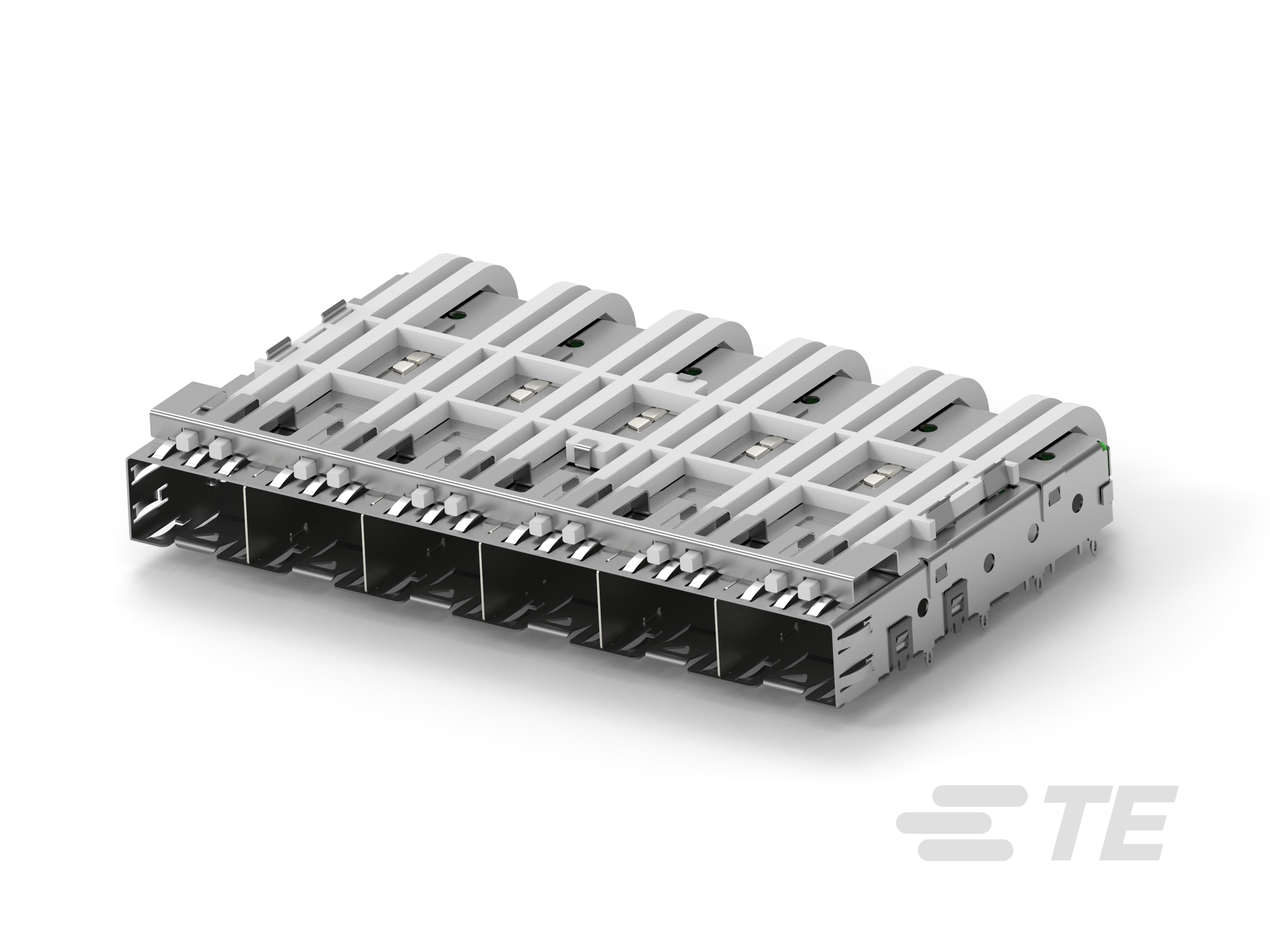 SFP 1X6 CAGE & LIGHT PIPE KIT-1658939-3