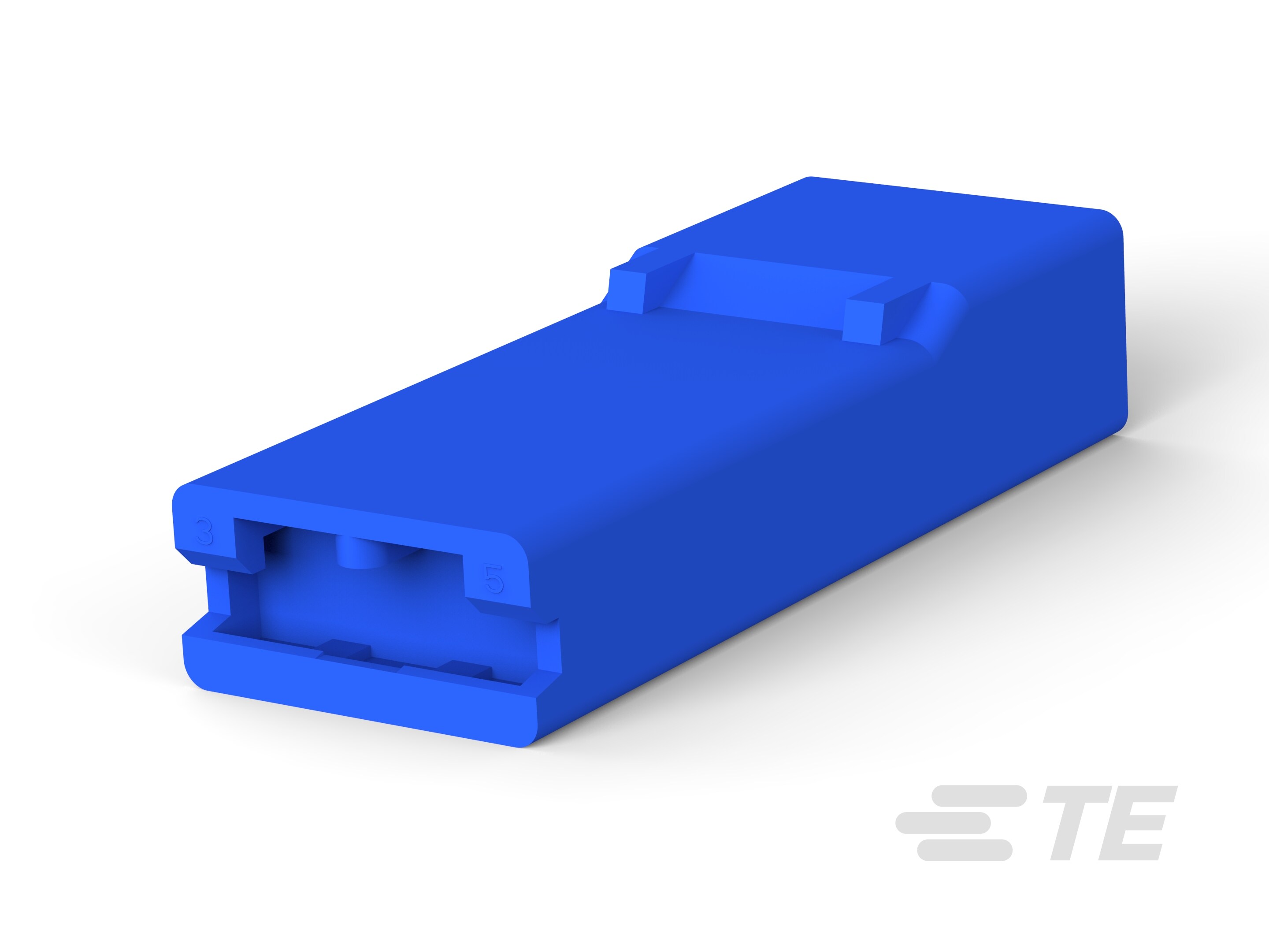 250 FASTON INS POST.,REC.,1 POS,BLUE-1-735075-3