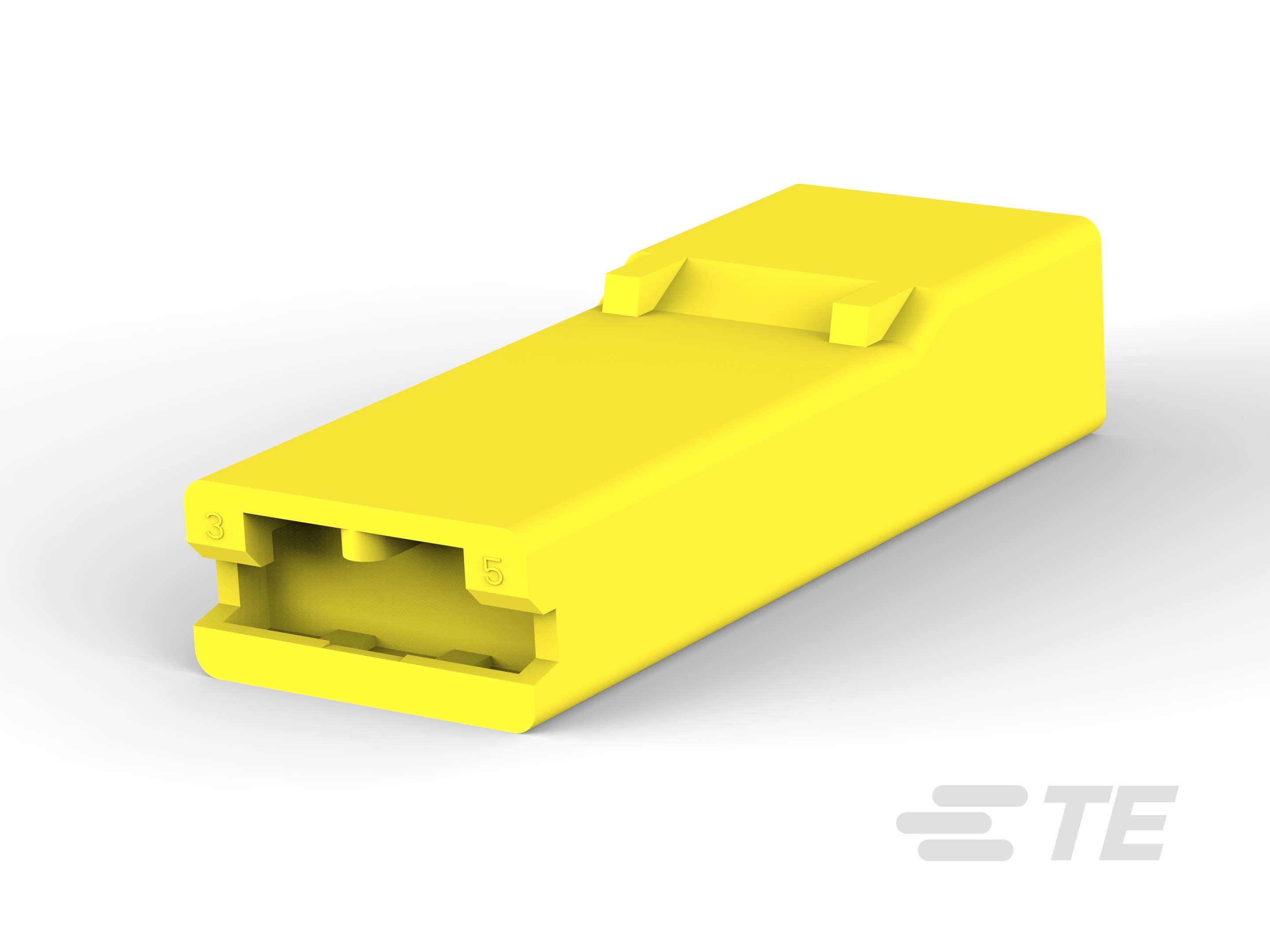 250 FASTON INS POST.,REC.,1 POS,YELLOW-1-735075-4