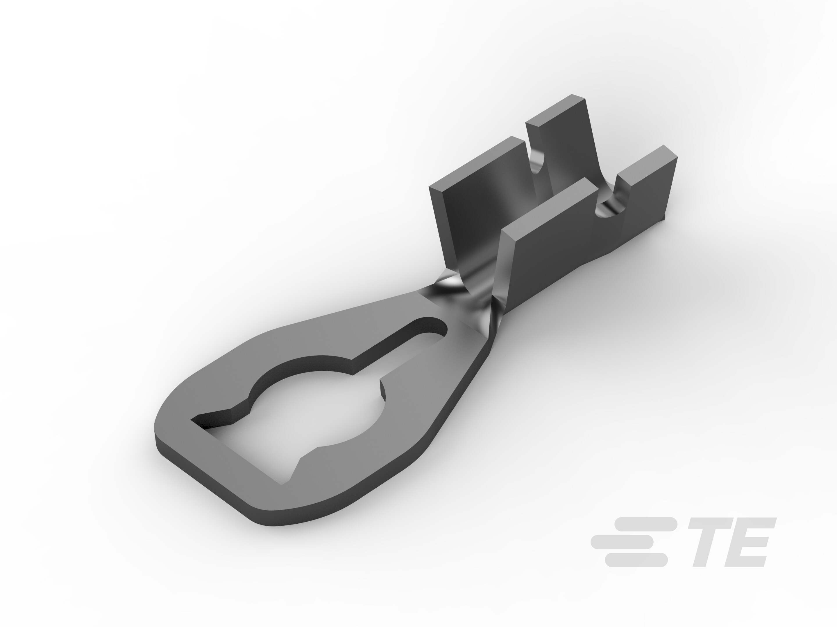 SPRING SPADE TERMINAL 18-14 AWG  TPBR-1742173-1