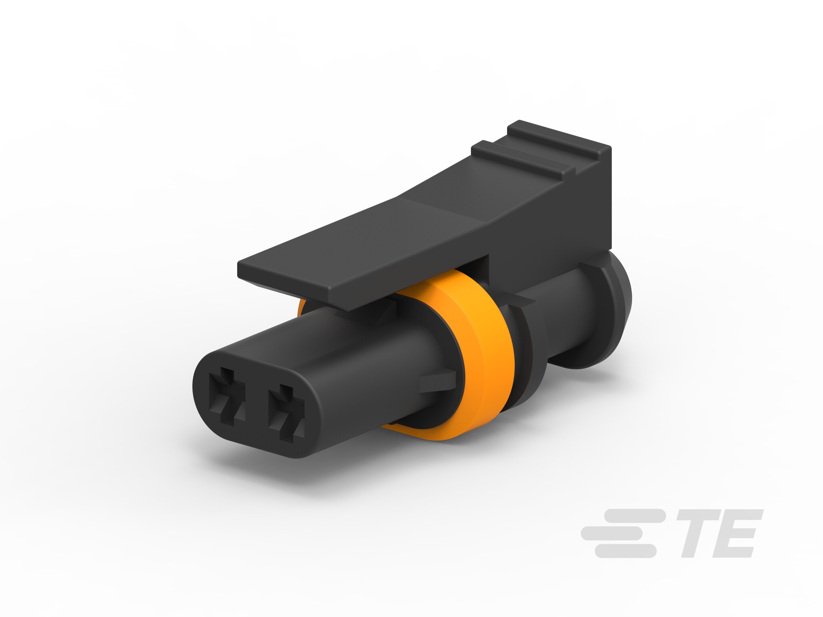 HOOD S/W SLD 2P PLUG ASSY-1743695-2