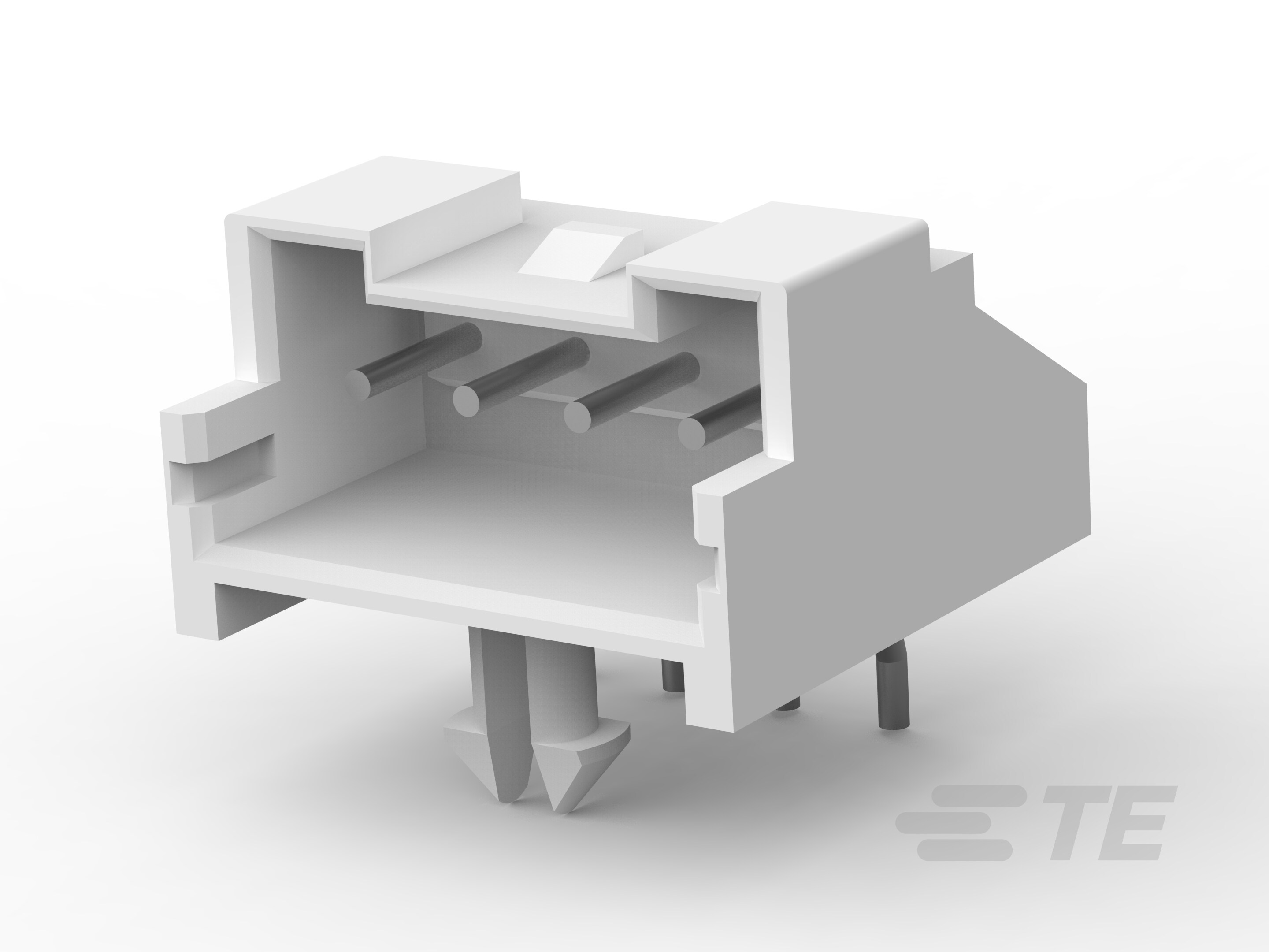 Header Housing Assy, EP 2.5 RA, 4 Pos.-1744426-4