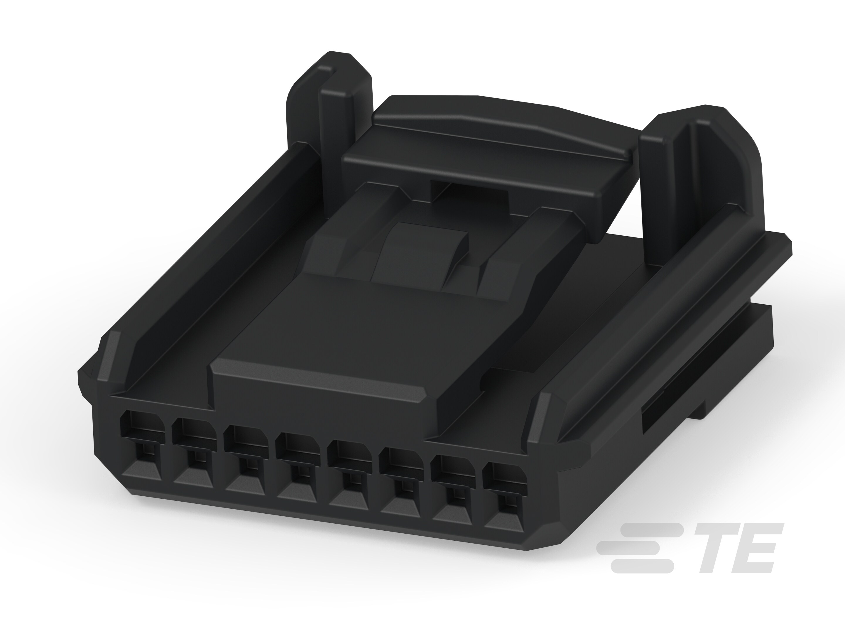 0.64III 8POS PLUG ASSY 1ROW BLACK-1746875-2